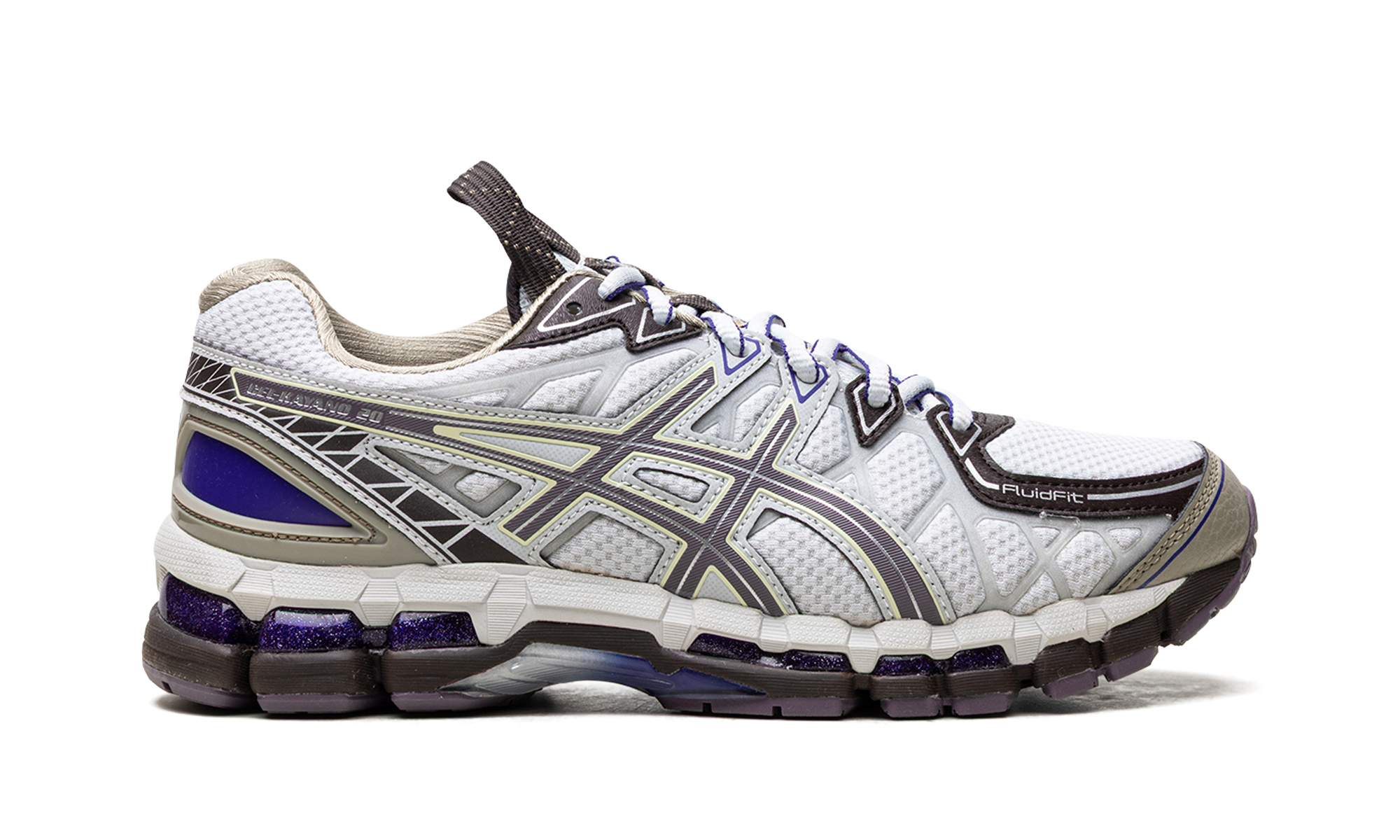 asics ub10 s gel kayano 20 kiko kostadinov glacier lavender grey+1203A640-020+right view