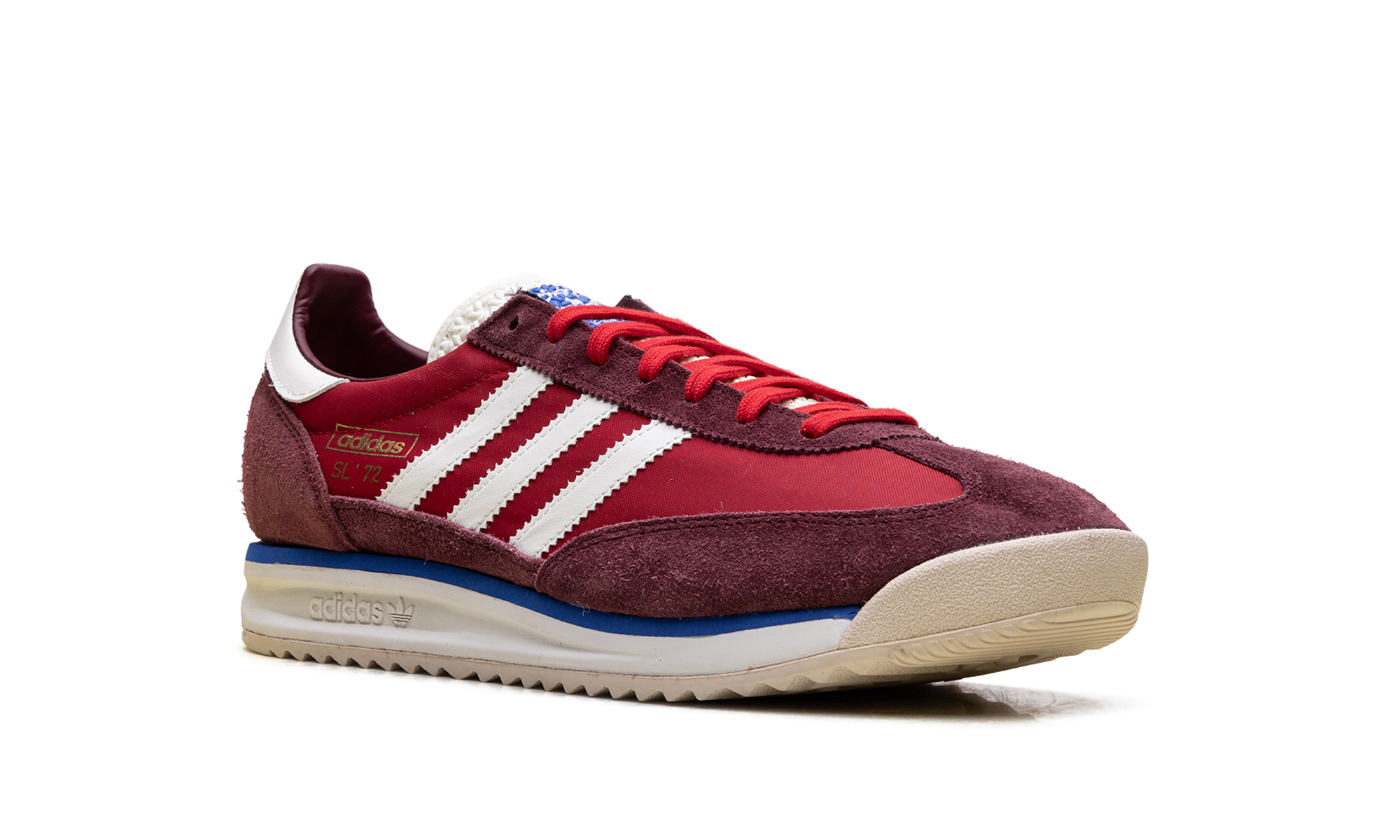 adidas sl 72 rs shadow red+JI1280+diagnol right view