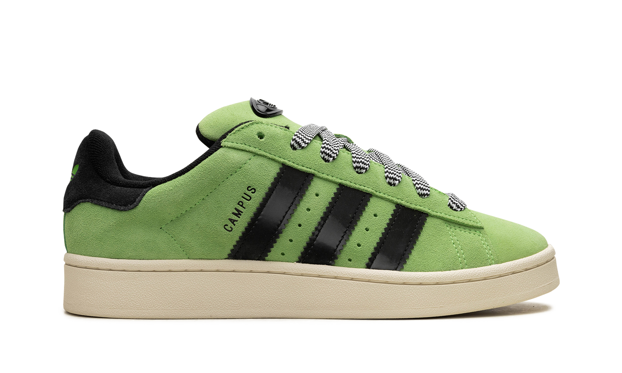 adidas campus 00s solar green women s+HQ4409+right view