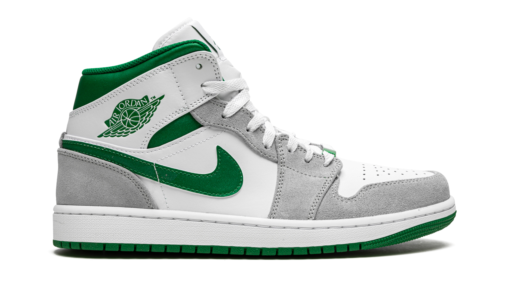 jordan 1 mid se grey green+DC7294-103+right view