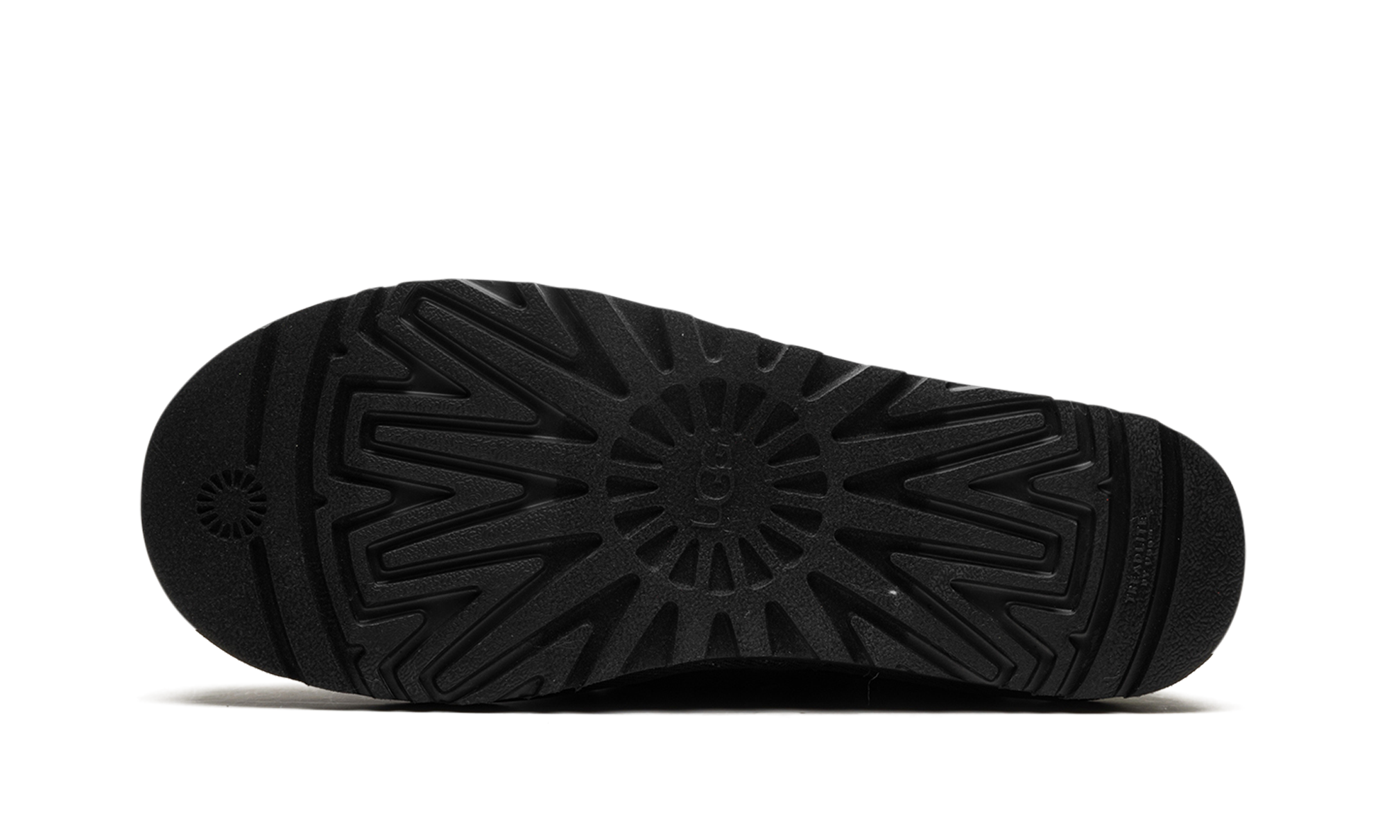 ugg tasman lta slipper black+1127735-BLK+bottom view