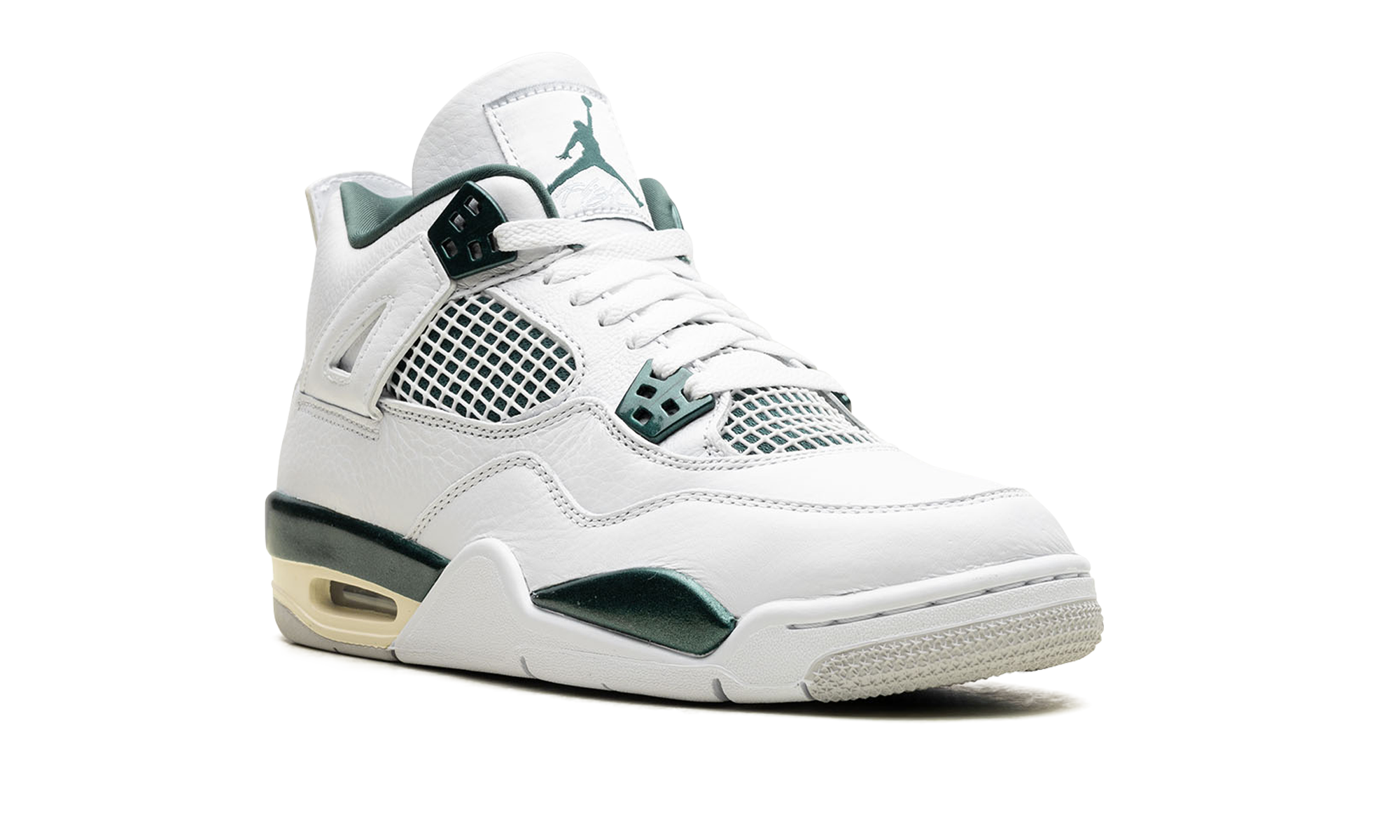 jordan 4 retro oxidized green gs+FQ8213-103+diagnol right view