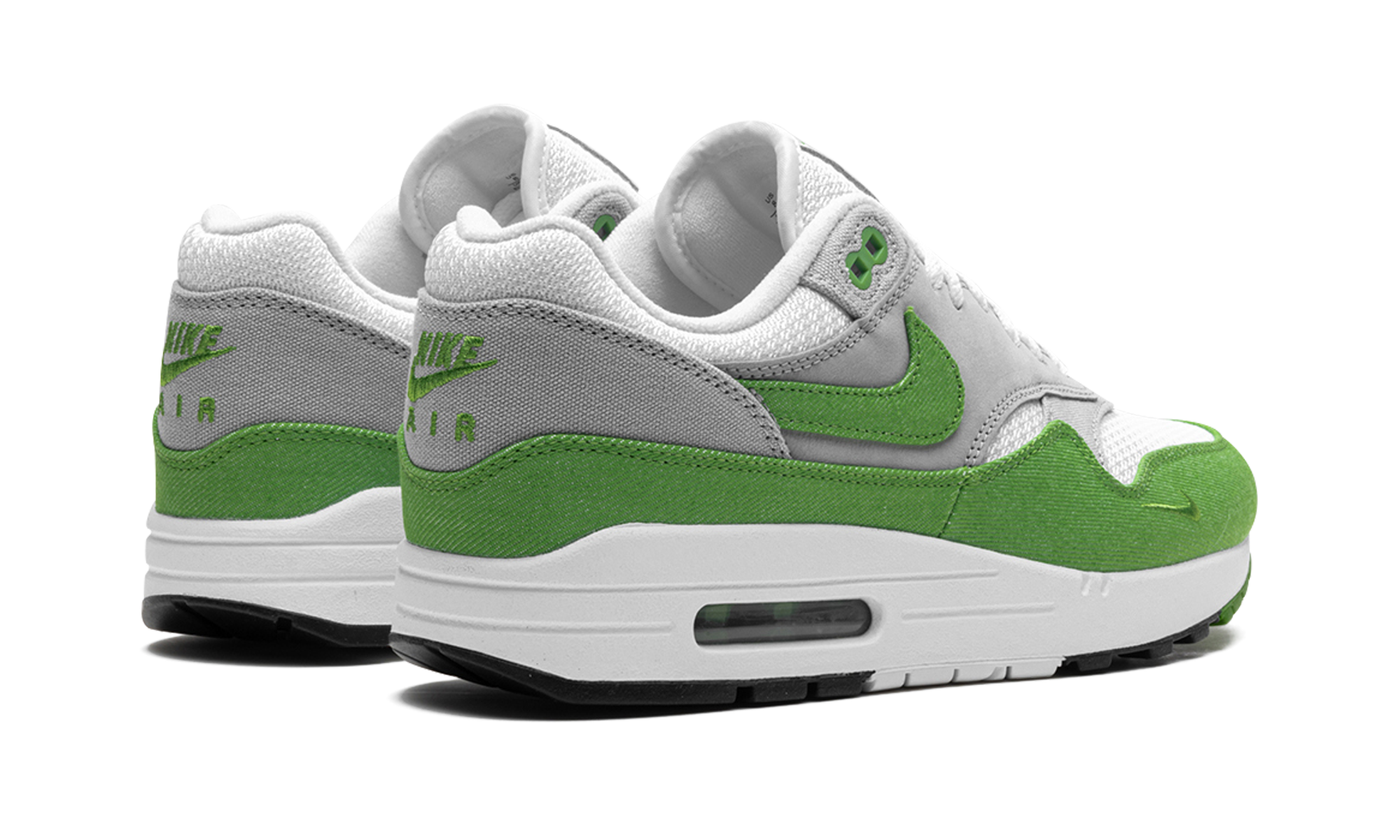 nike air max 1 patta 20th anniversary chlorophyll+HF1012-300+diagnol left view