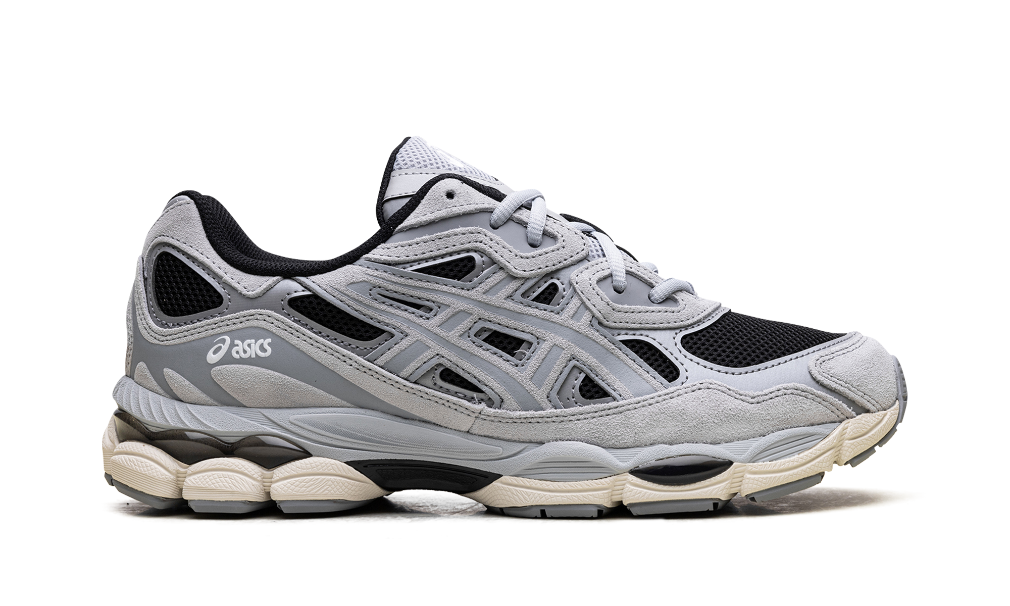 asics gel nyc black piedmont grey+1203A383-004+right view