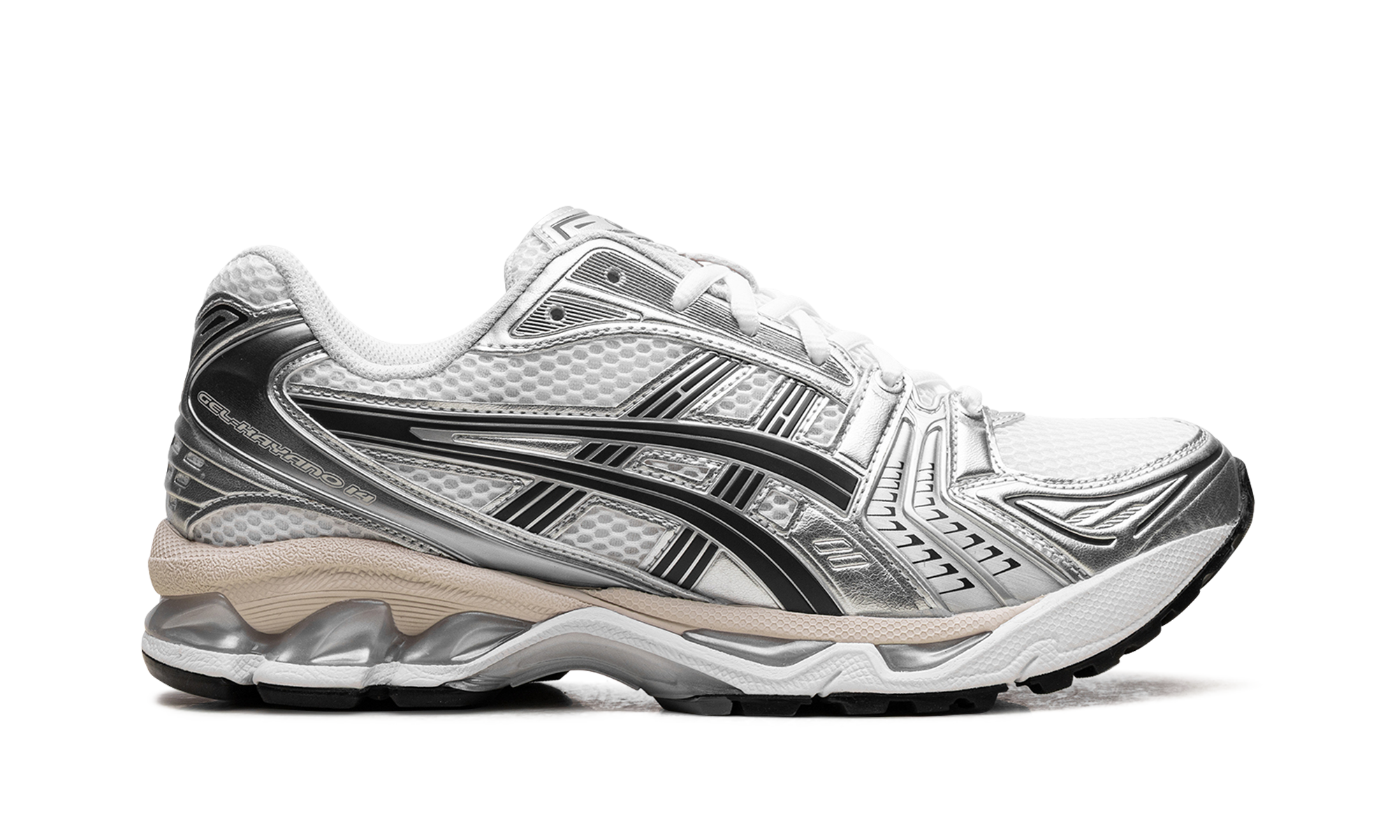 asics gel kayano 14 white graphite grey+1203A537-110+right view