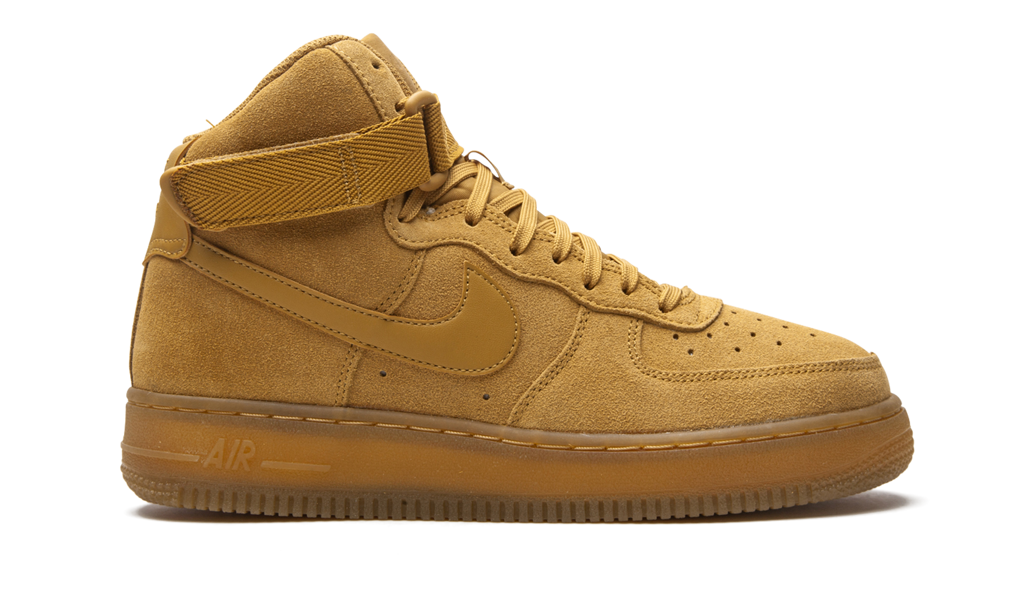 nike air force 1 high lv8 3 wheat gs+CK0262-700+right view