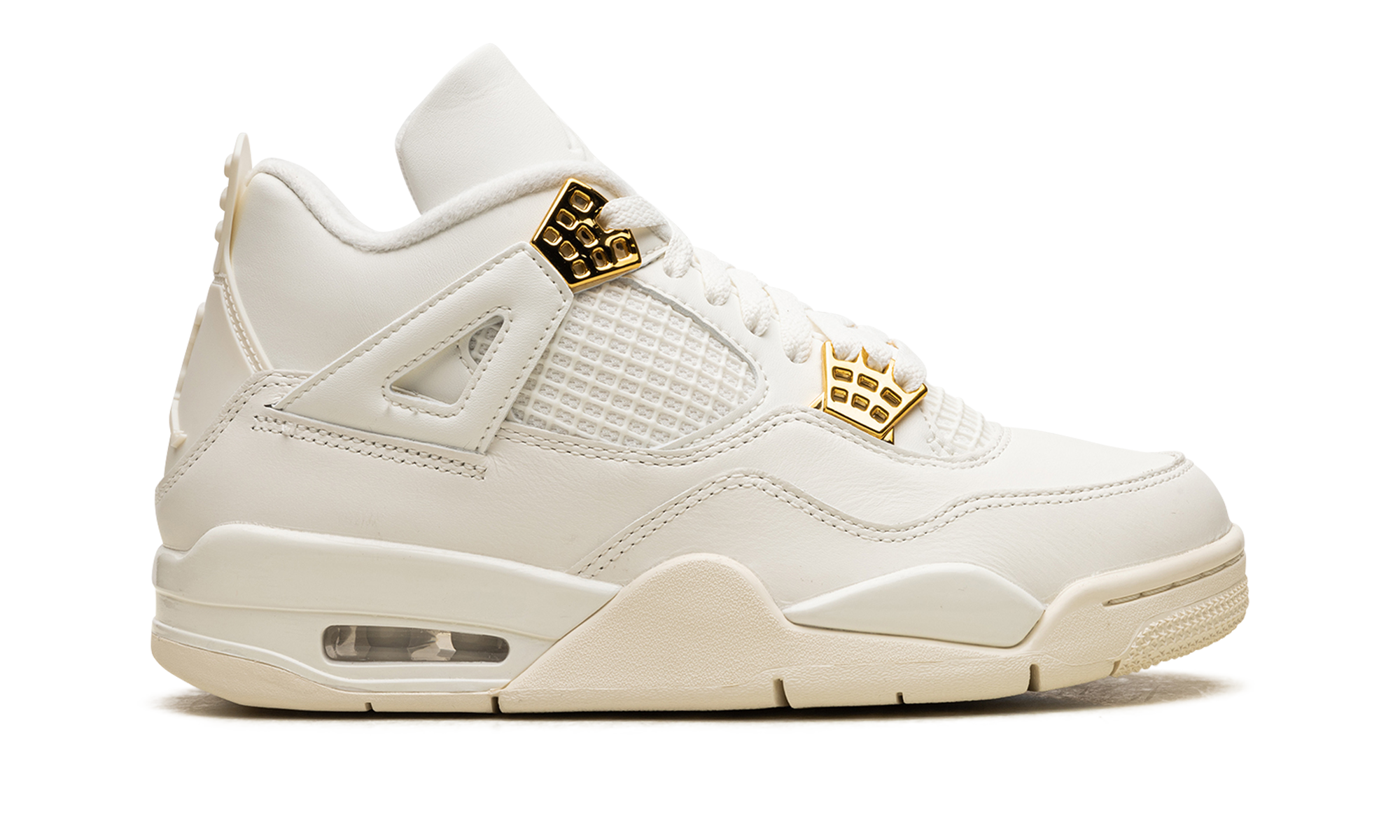 jordan 4 retro metallic gold women s+AQ9129-170+right view