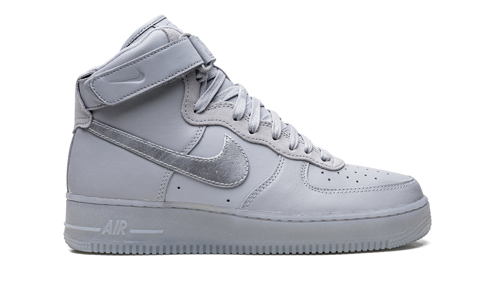 nike air force 1 high wolf grey+DZ5428-001+right view
