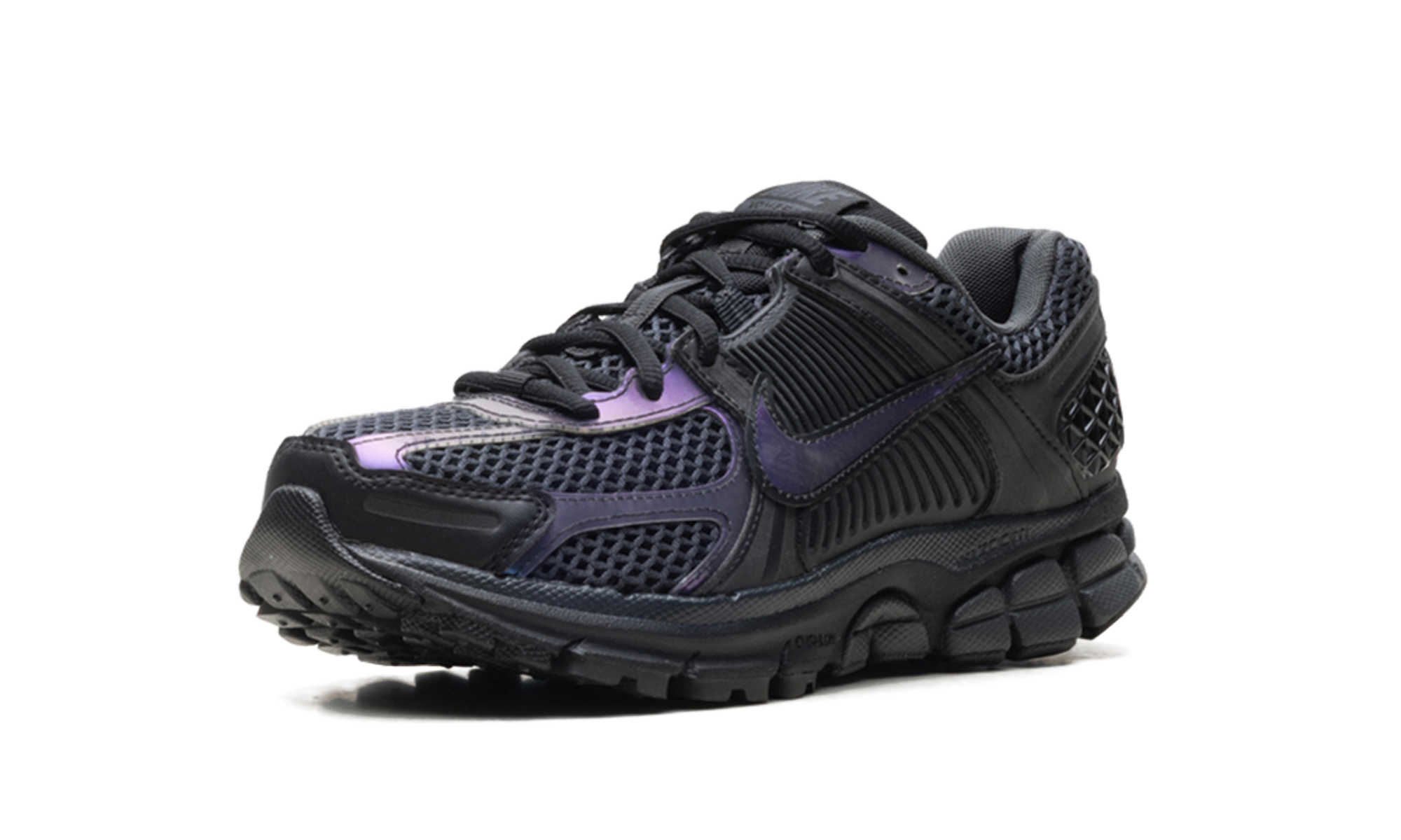 nike zoom vomero 5 se black iridescent women s+IB4397-001+left diagnol single view