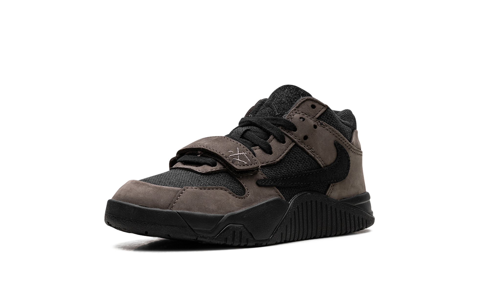 jordan jumpman jack tr travis scott dark mocha ps+FJ2851-204+left diagnol single view