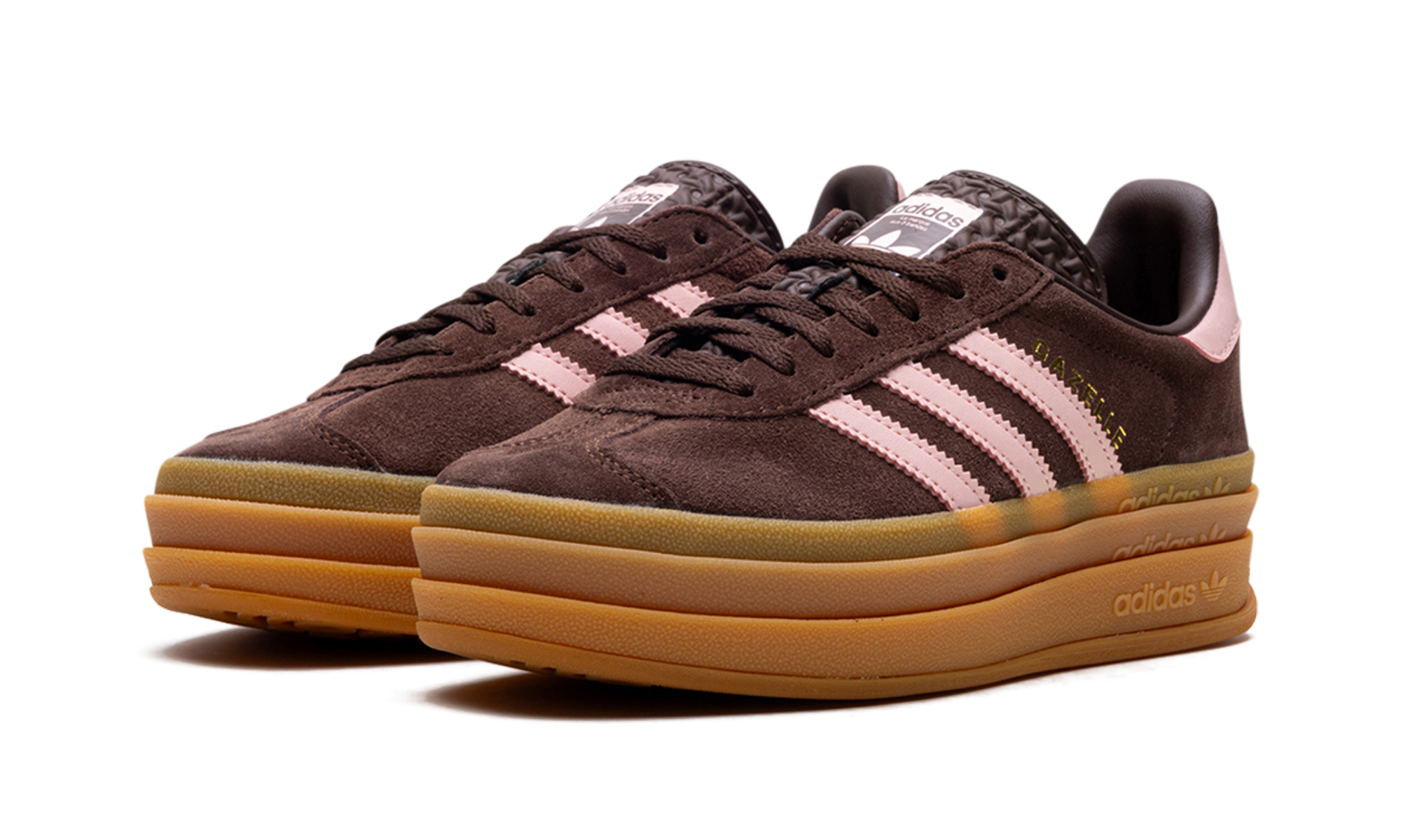 adidas gazelle bold icey pink auburn women s+JI0326+diagnol left view
