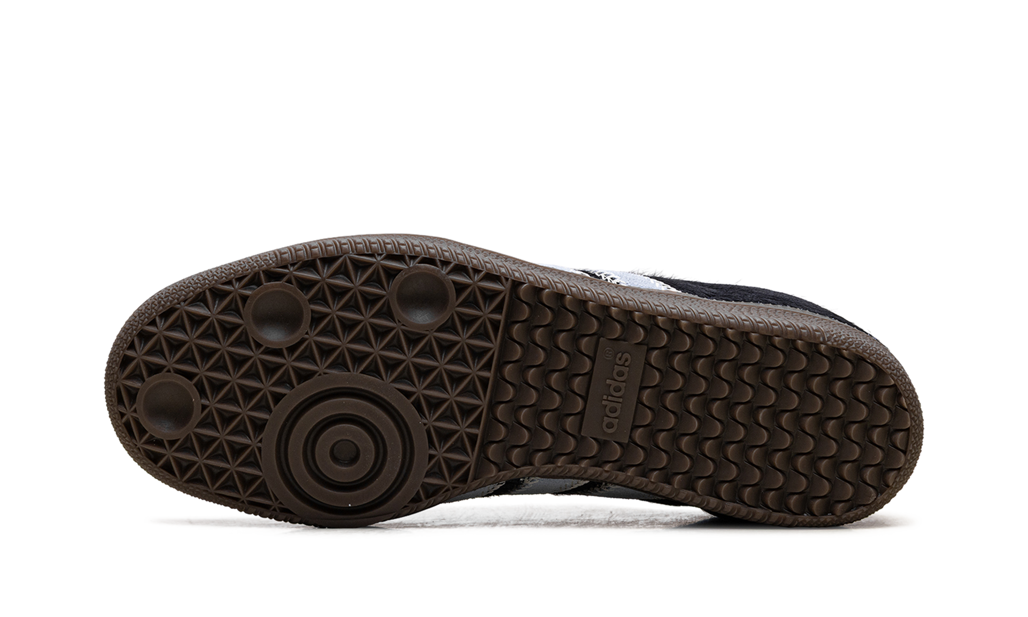 adidas samba og pony hair night indigo clear sky womens+JS3934+bottom view