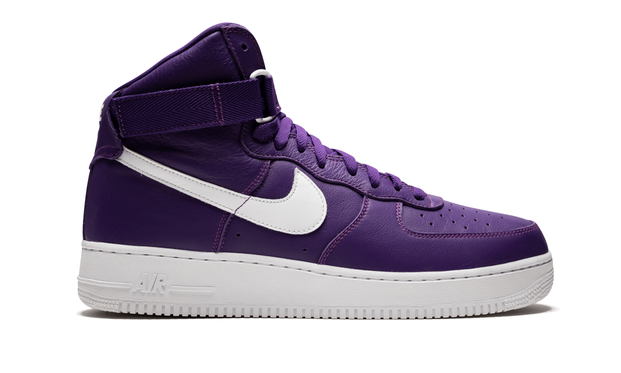 nike air force 1 high varsity purple 2015+823297-500+right view