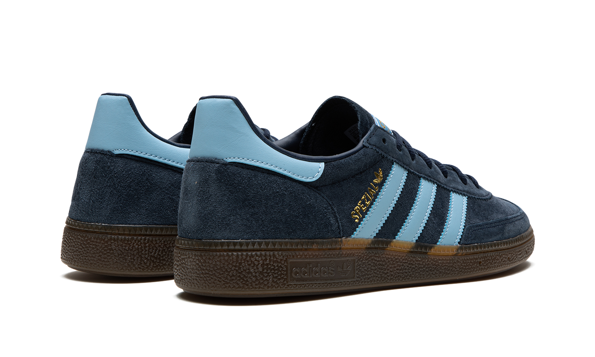 adidas handball spezial navy gum+BD7633+diagnol right behind view