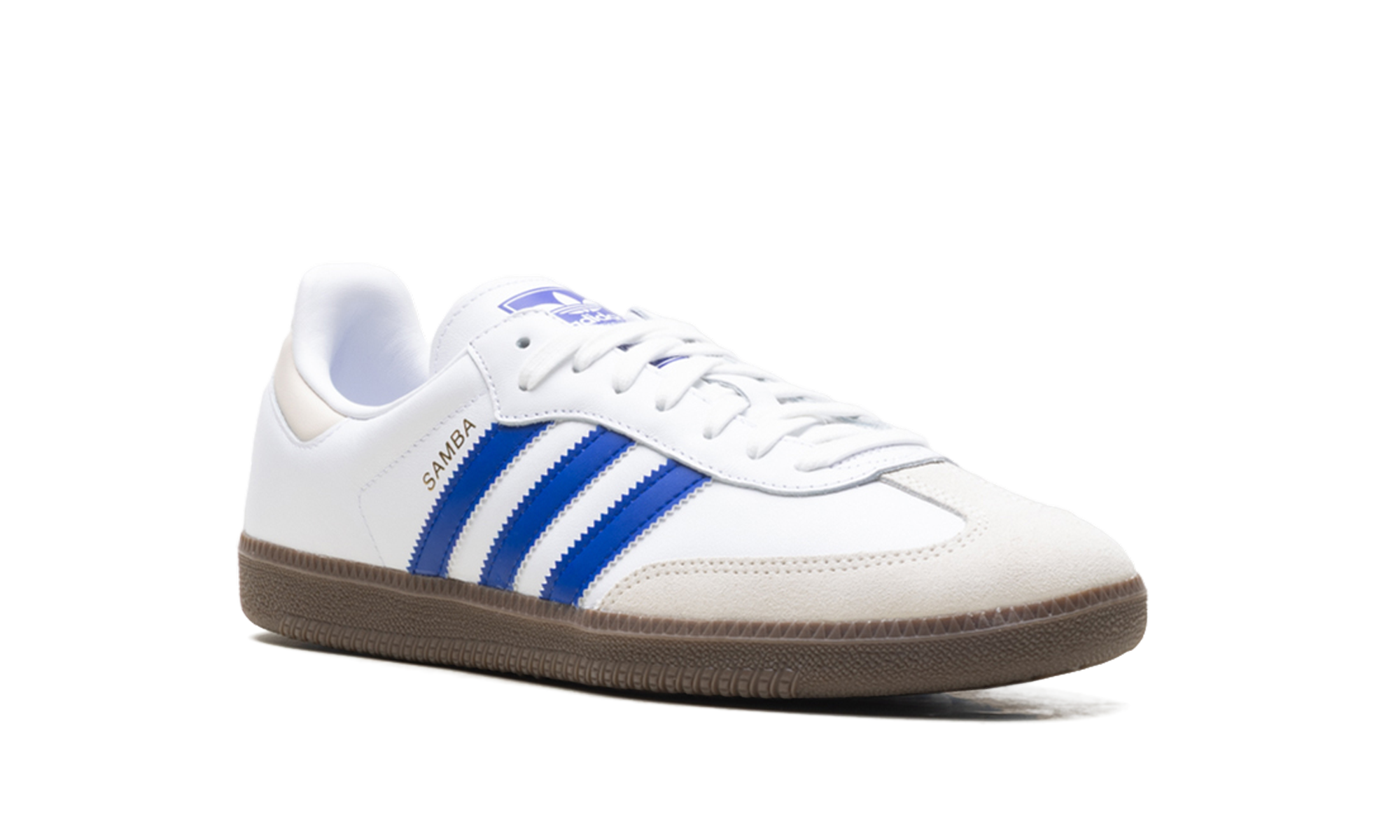 adidas samba og cloud white lucid blue+JR0909+diagnol right view