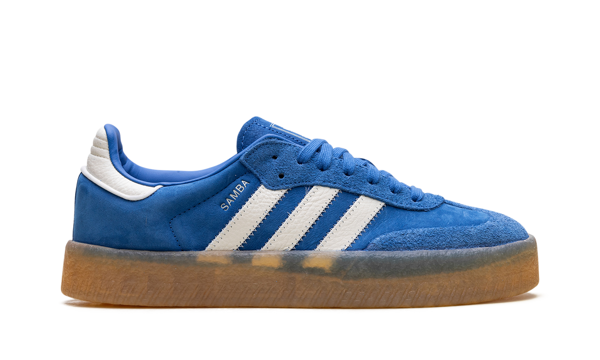 adidas sambae cloud white silver metallic gum women s+JI2743+right view