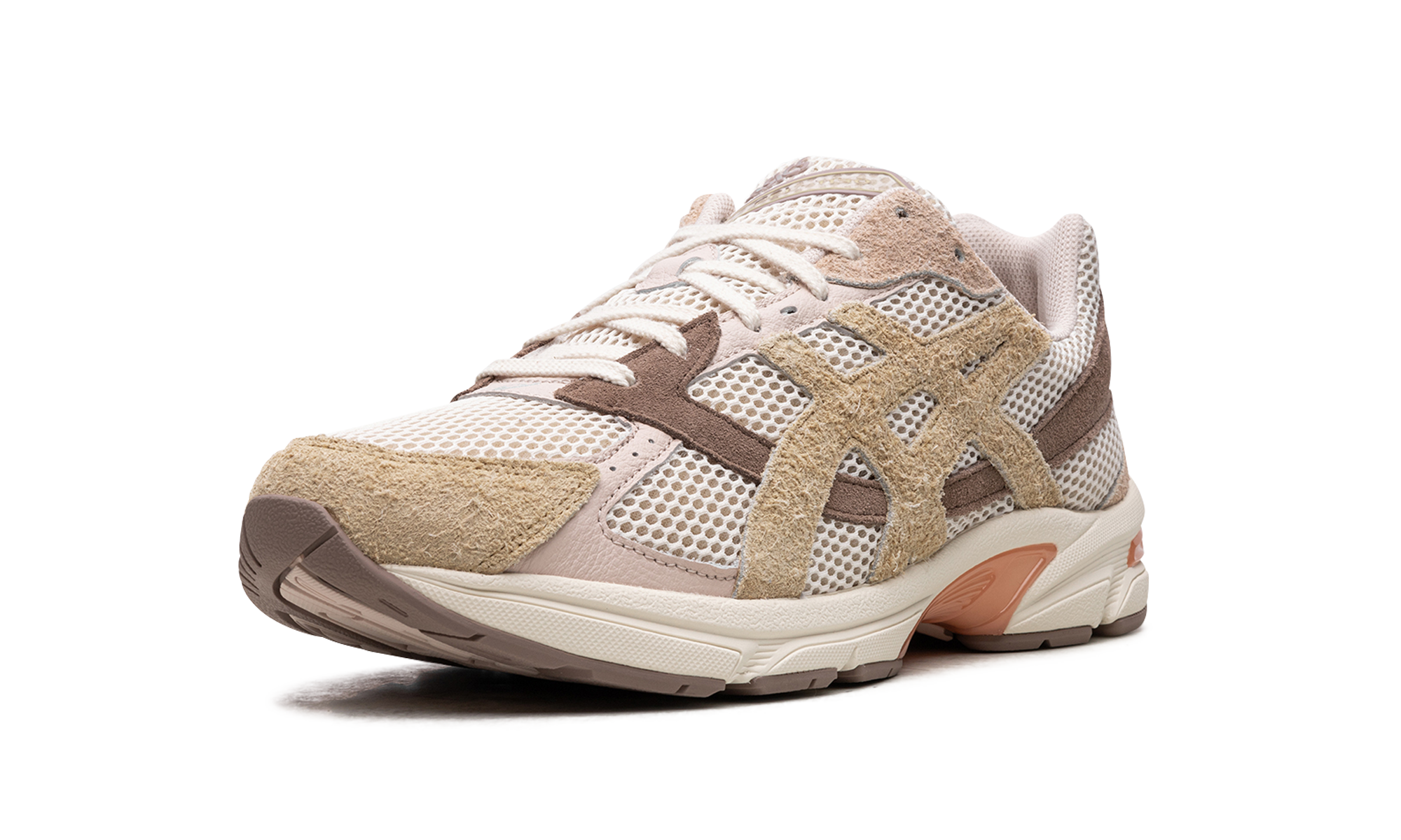 asics gel 1130 birch sand+1203A327-201+left diagnol single view