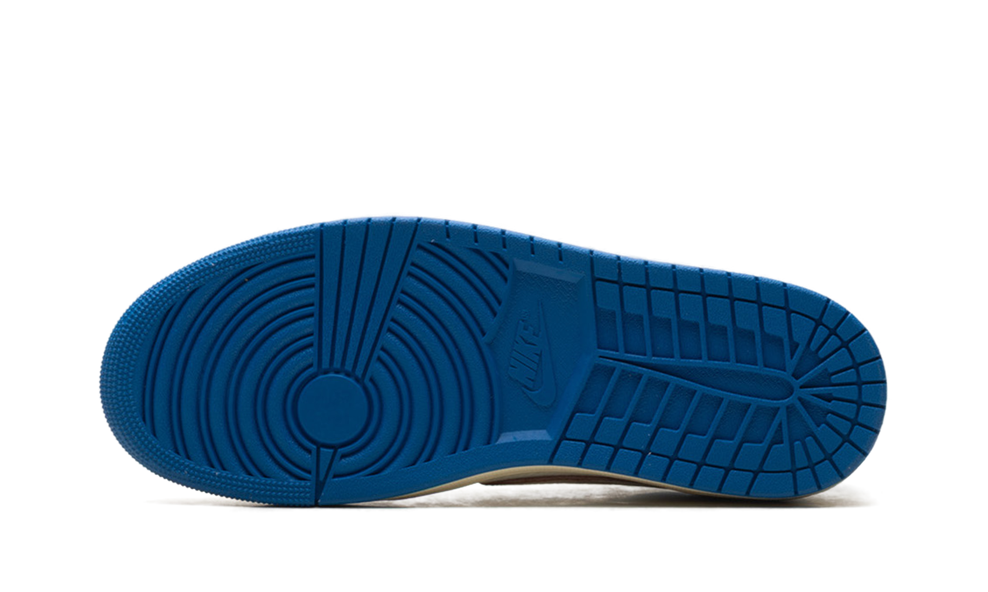 jordan 1 retro low og sp fragment x travis scott sail military blue+DM7866-104+bottom view