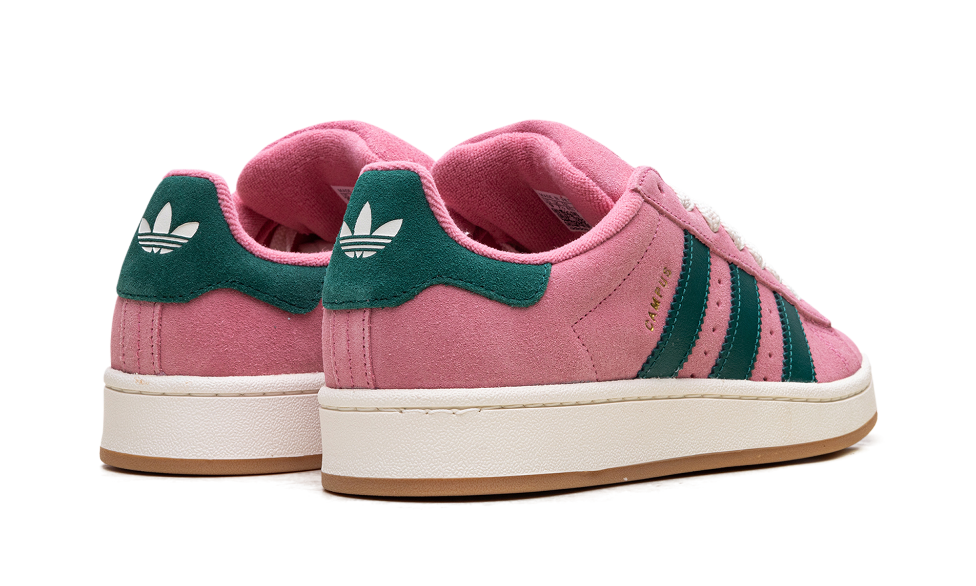 adidas campus 00s rose tone women s+JI2015+diagnol right behind view