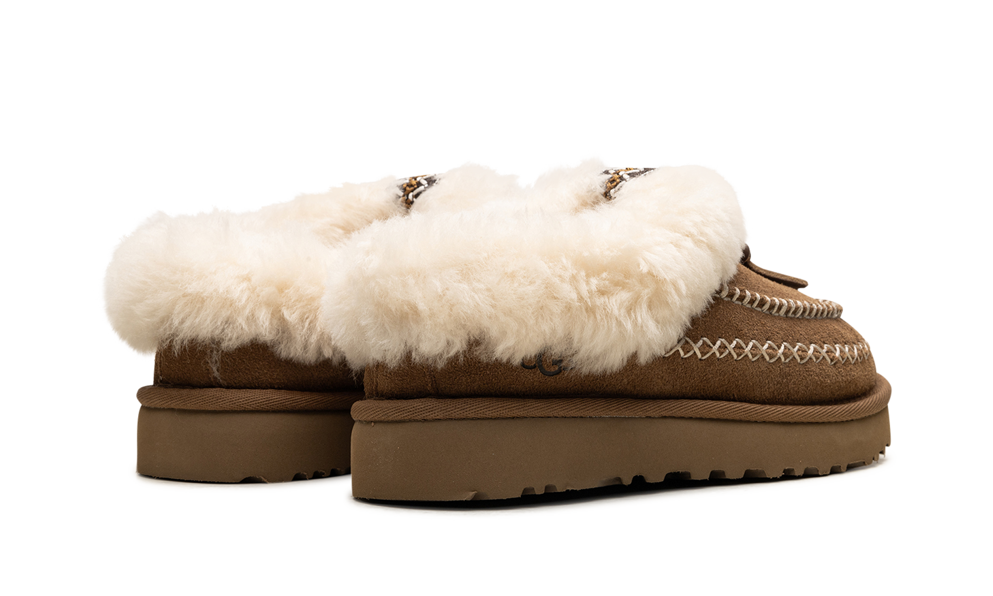 ugg tasman alpine slipper chestnut women s+1158258-CHE+diagnol right behind view