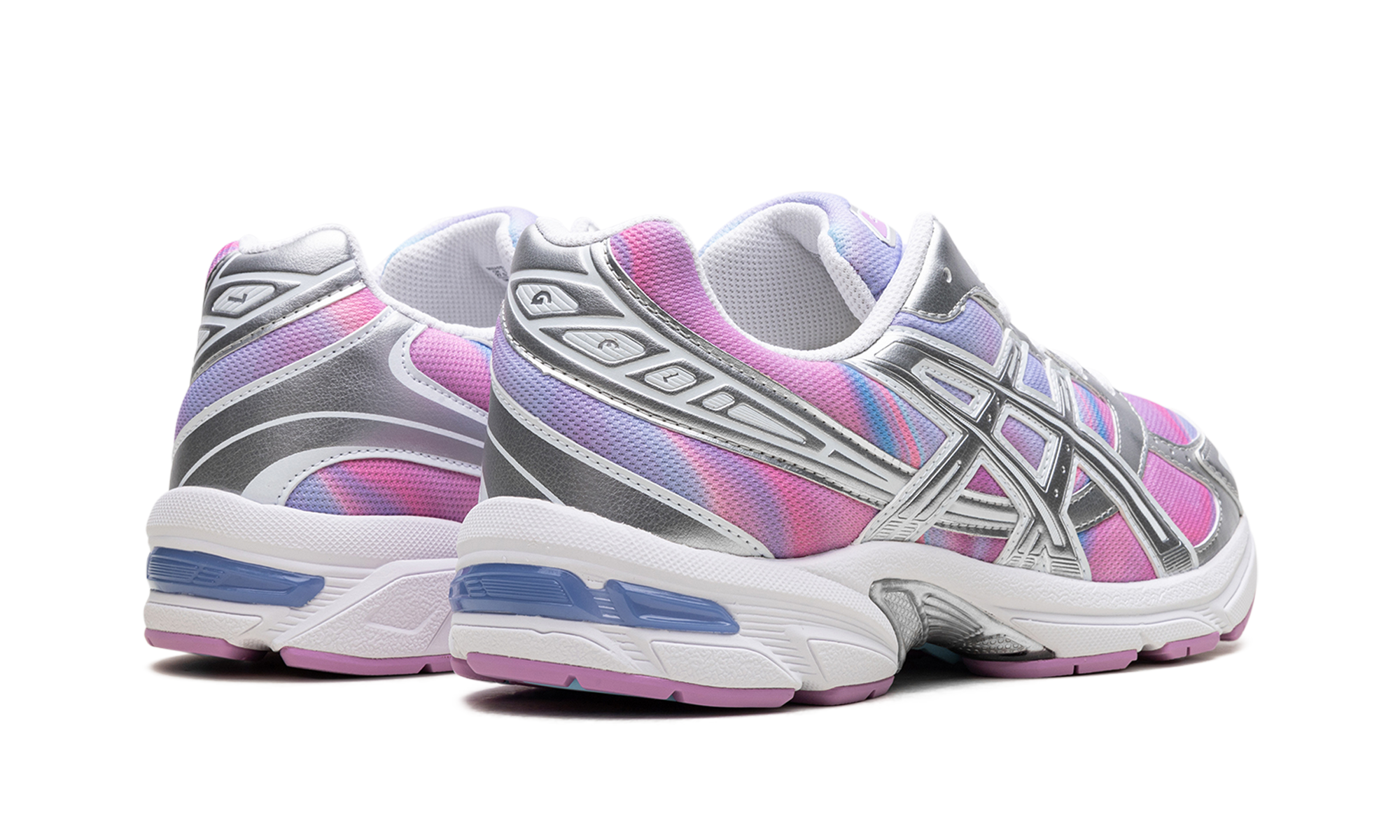 asics gel 1130 baby lavender pure silver women s+1202A515-400+diagnol right behind view
