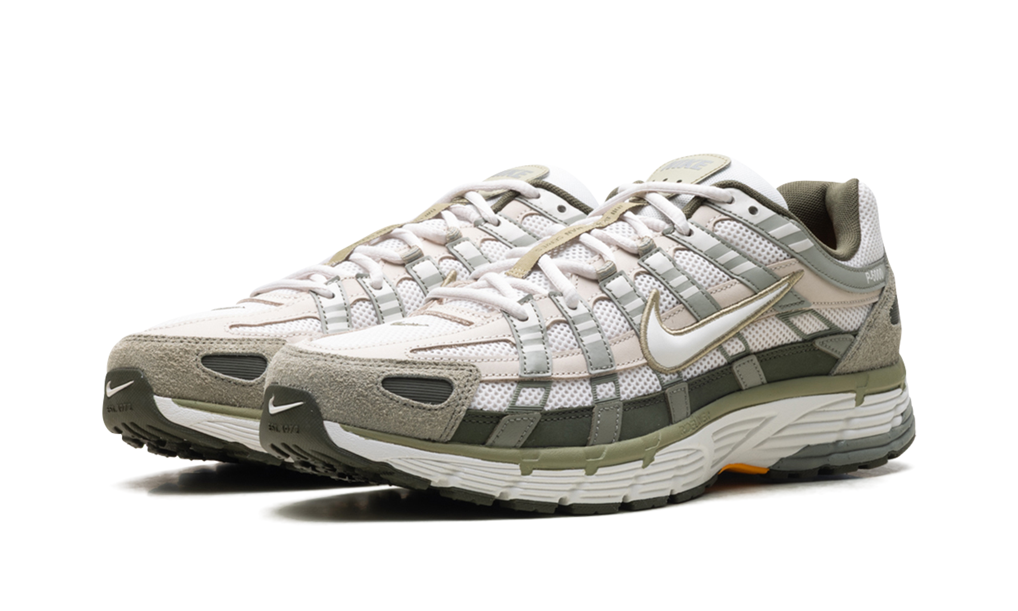 nike p 6000 light army cargo khaki+IH0246-320+diagnol left view