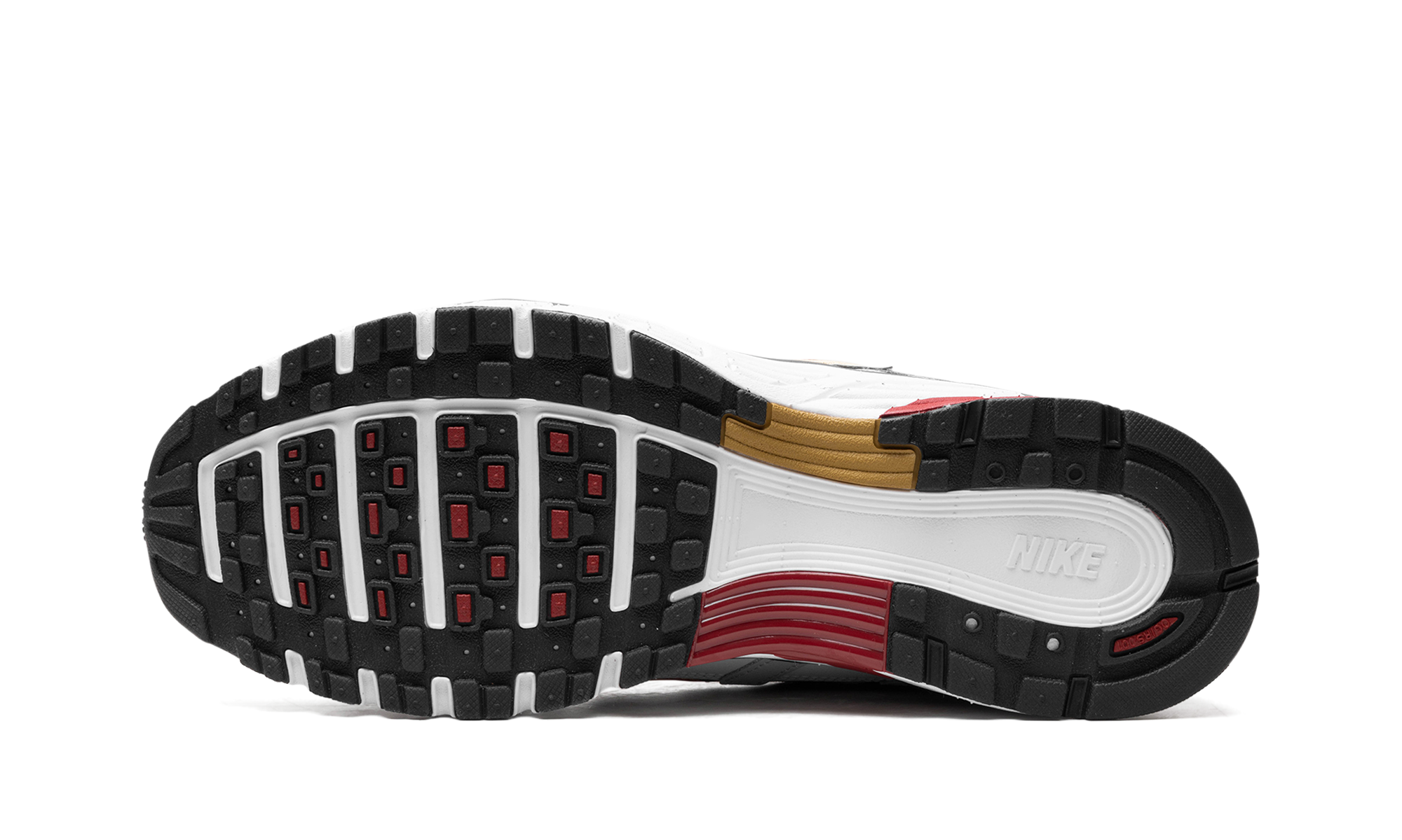 nike p 6000 platinum varsity red+CD6404-102+bottom view