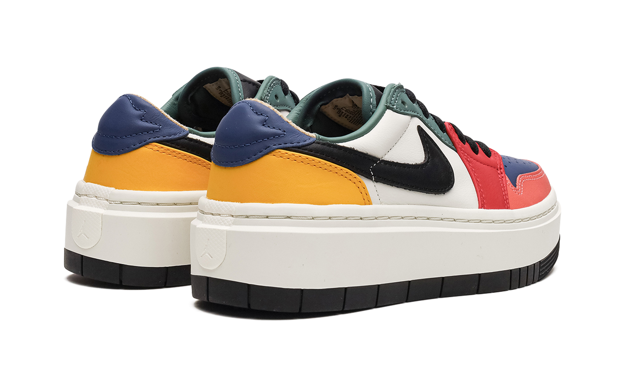 jordan 1 elevate low se multi color women s+DX3951-100+diagnol right behind view