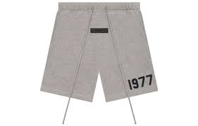 Fear of God Essentials Shorts 1977 Dark Oatmeal (SS22)