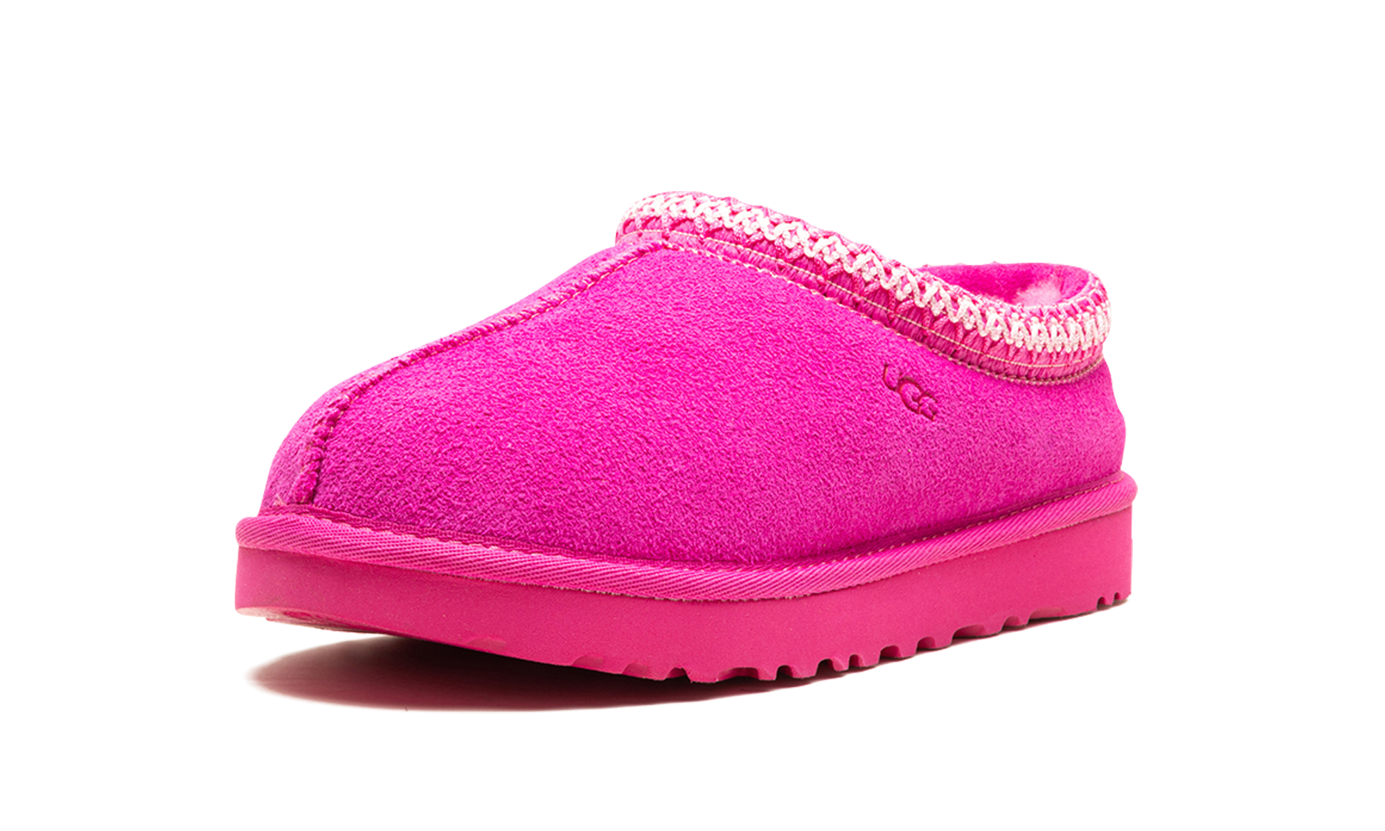 ugg tasman slipper carnation women s+5955-CRNT+left diagnol single view