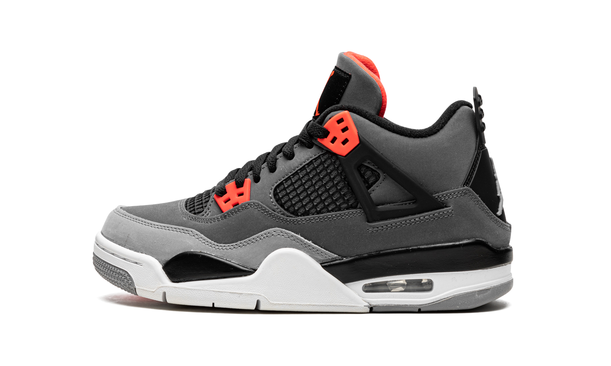 jordan 4 retro infrared gs+408452-061+diagnol right view 1