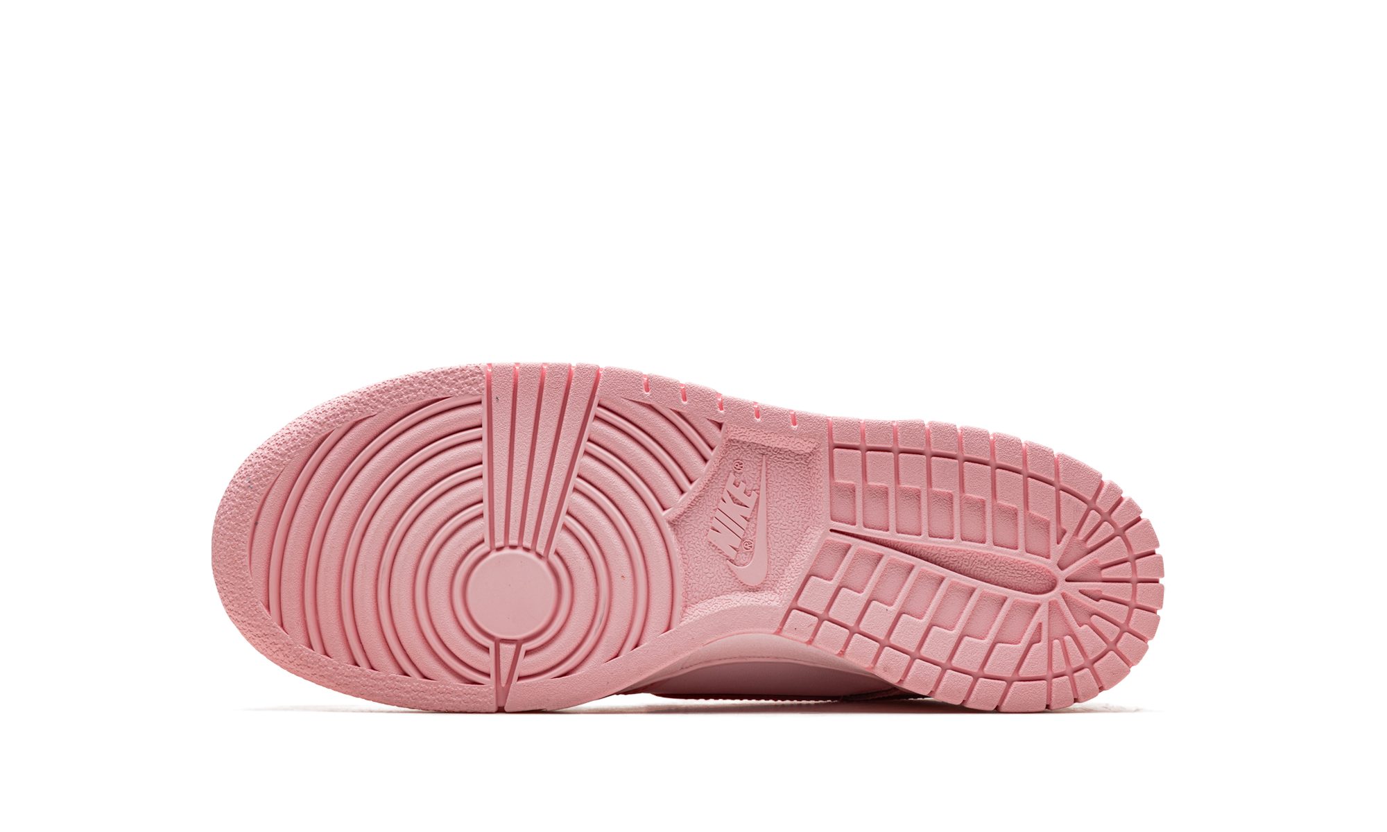 nike dunk low triple pink gs+DH9765-600+bottom view