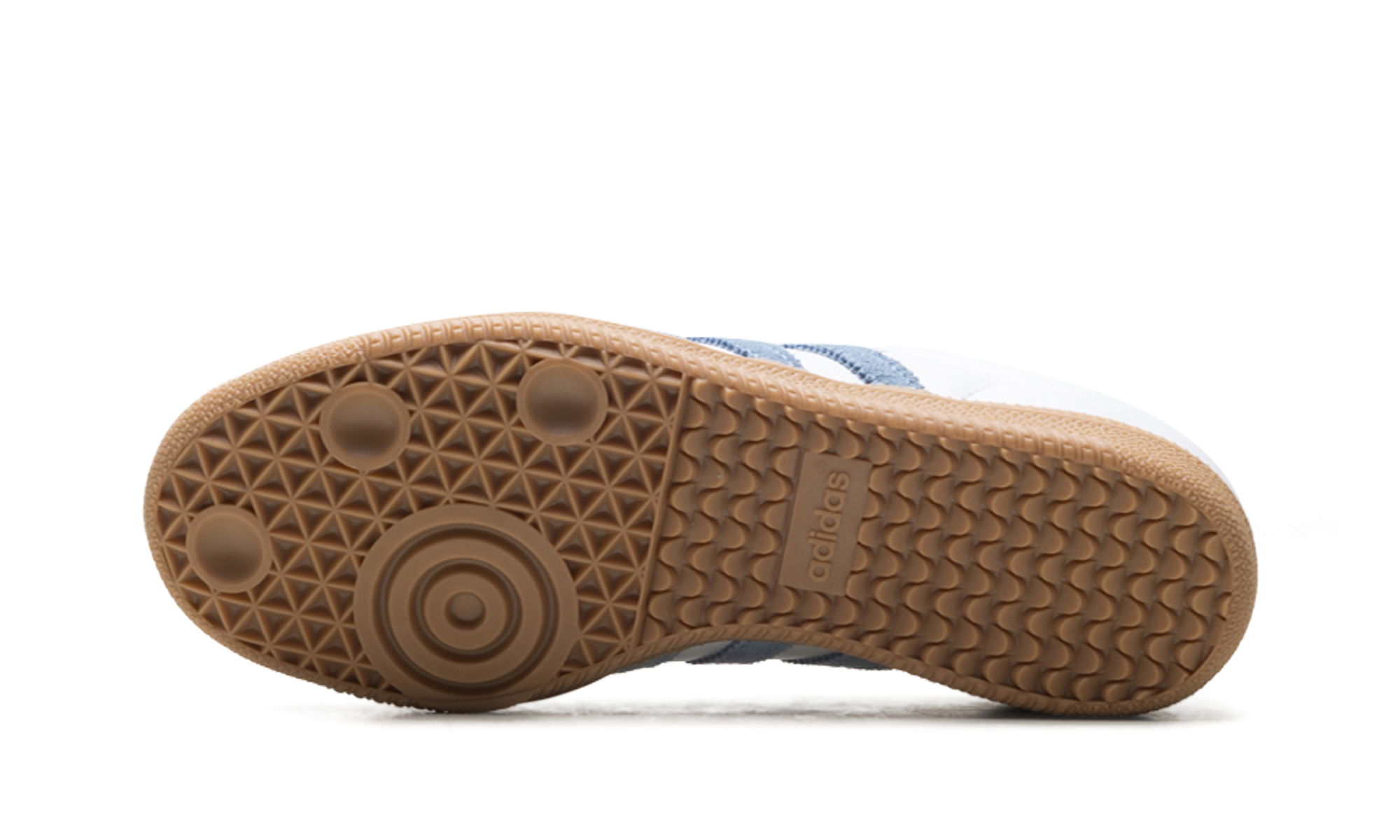 adidas samba og white alumina ash blue women s+JS1391+bottom view