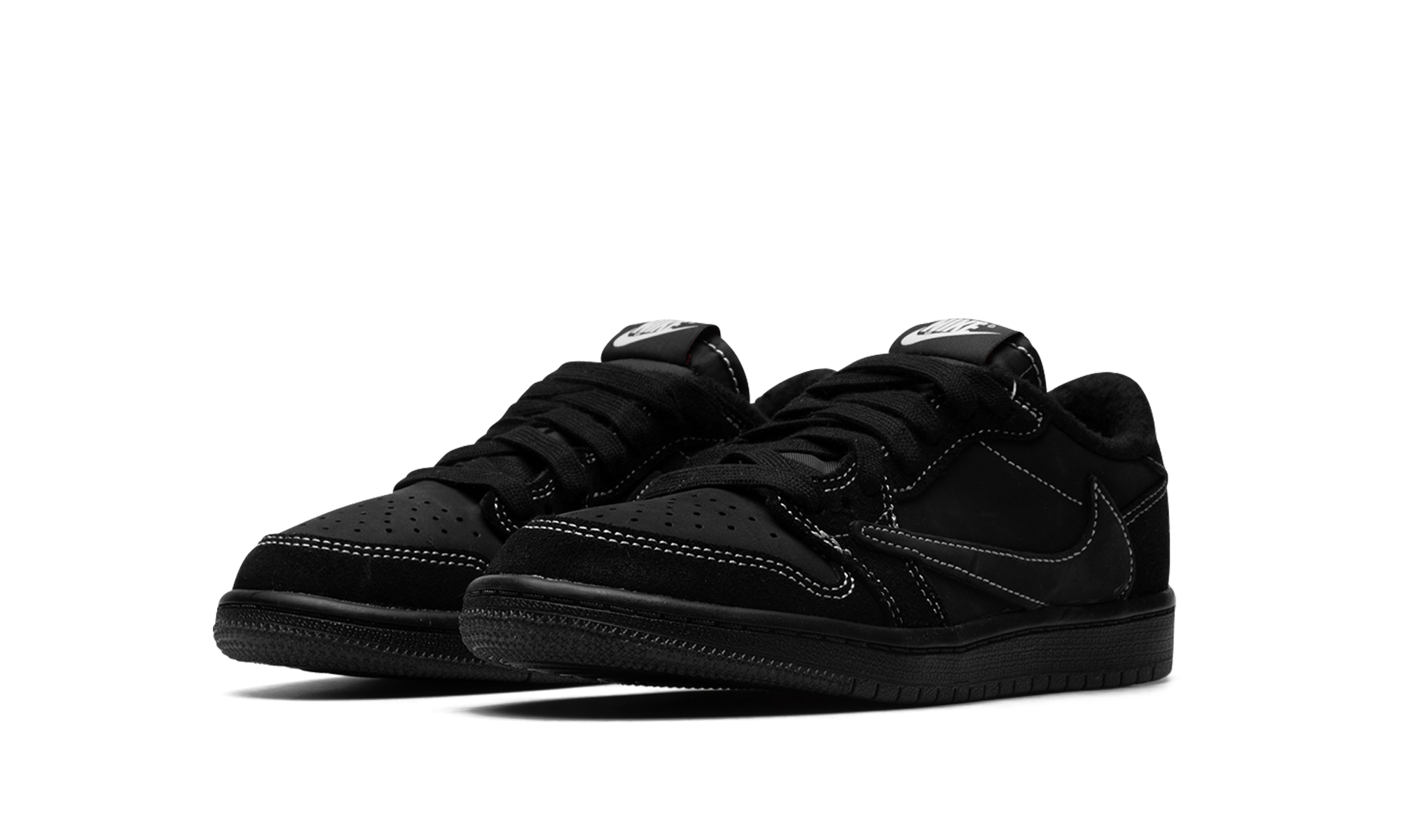 jordan 1 retro low og sp travis scott black phantom ps+DO5442-001+diagnol left view