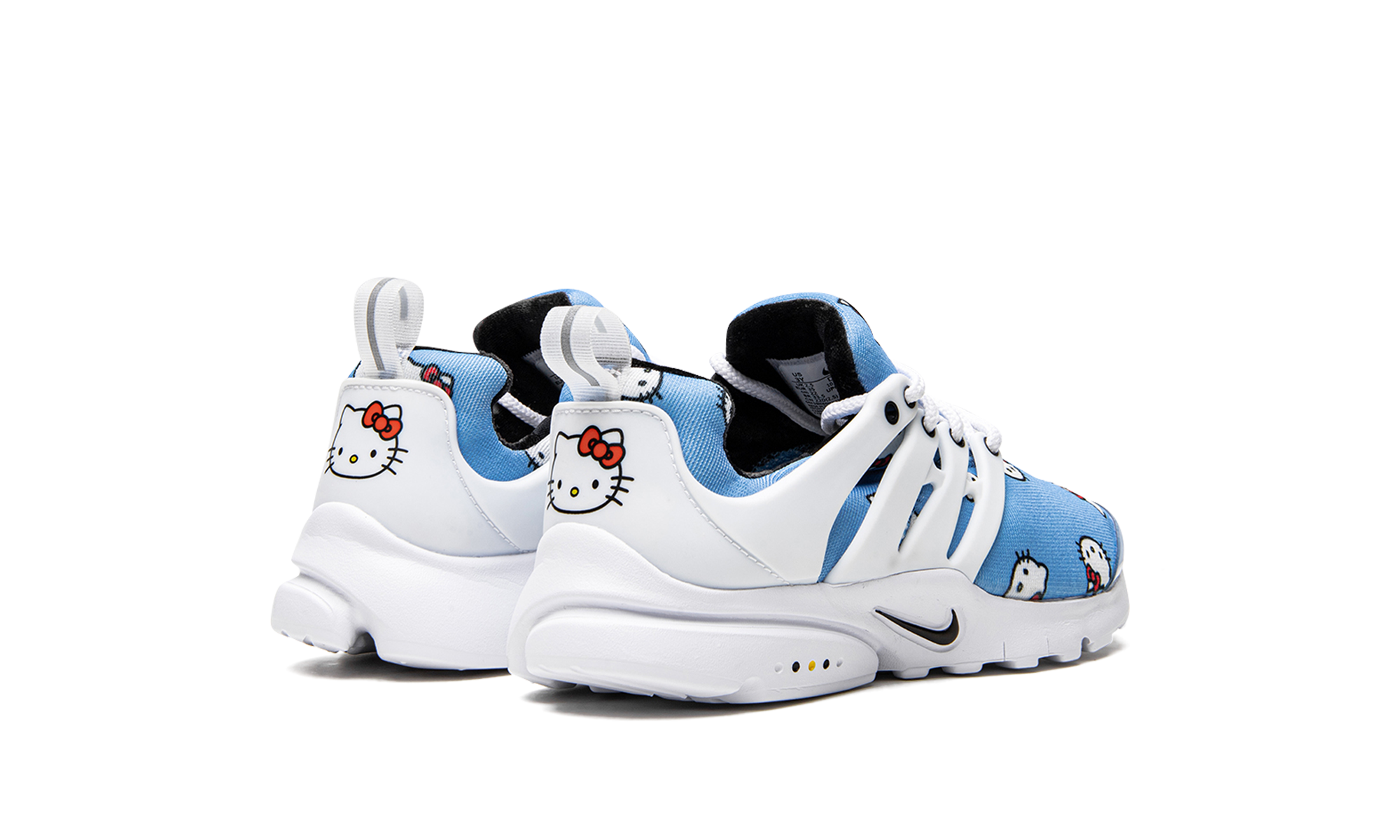 nike air presto hello kitty 2022 ps+DH7780-402+diagnol right behind view