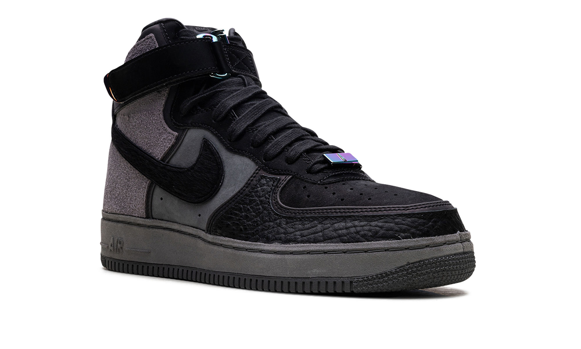 nike air force 1 high a ma maniere hand wash cold+CT6665-001+diagnol right view 1