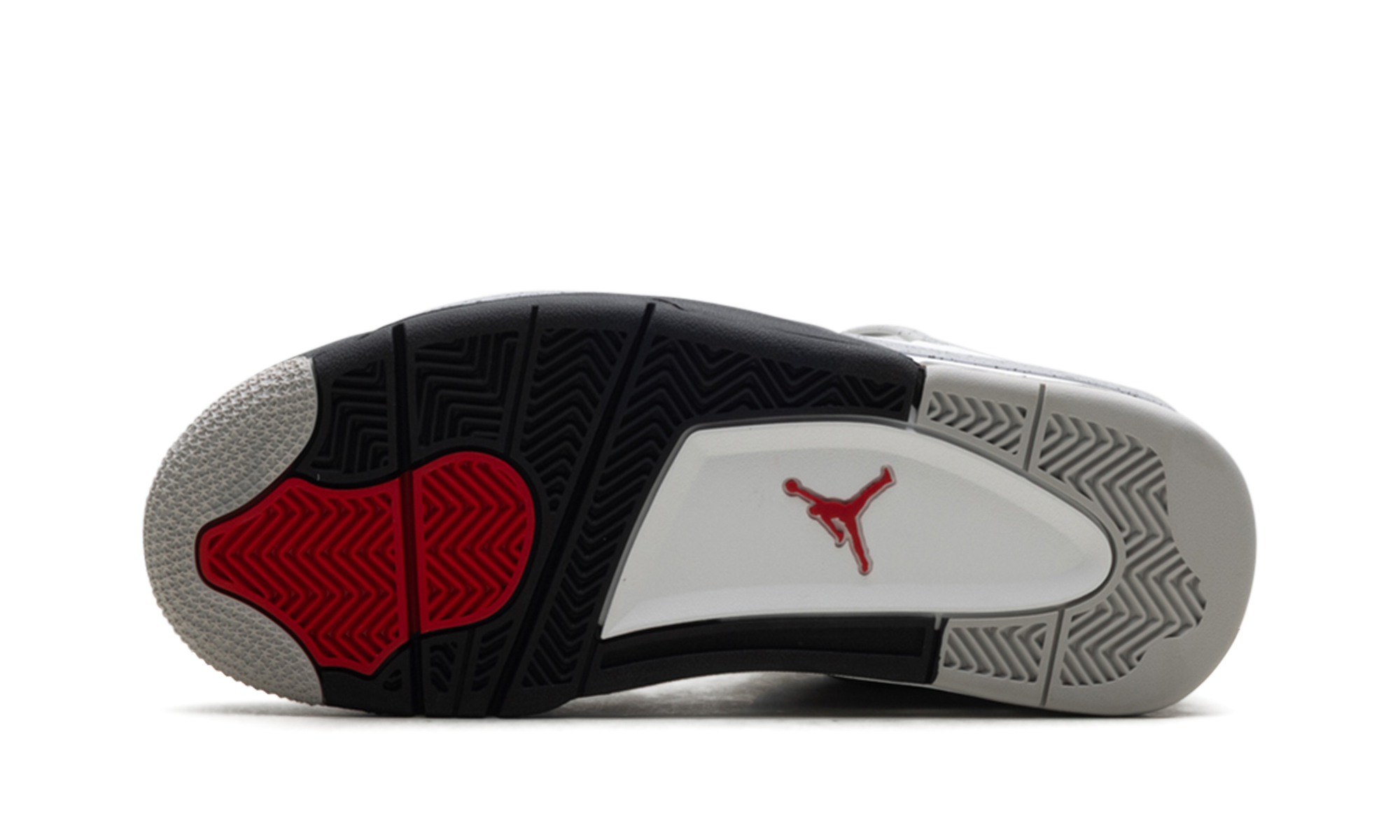 jordan 4 retro white cement 2025 gs+IB4171-100+bottom view
