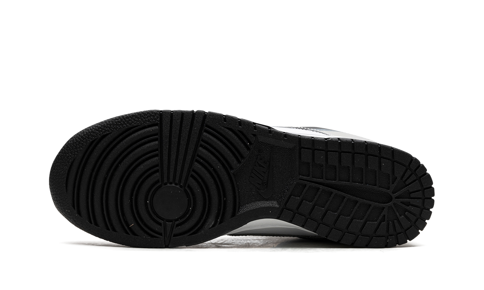 nike dunk low stencil swoosh+FD0661-100+bottom view