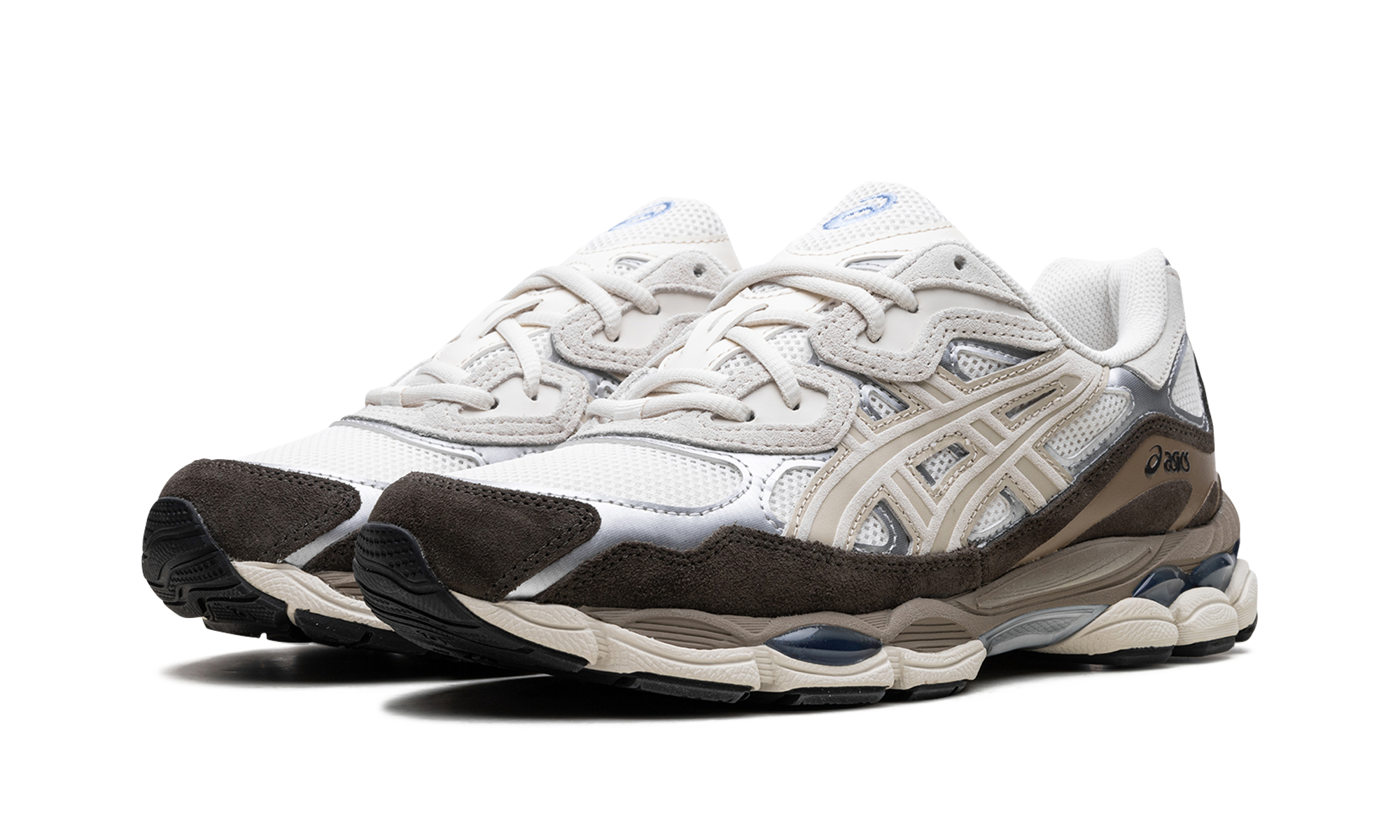 asics gel nyc cream+1203A383-103+diagnol left view