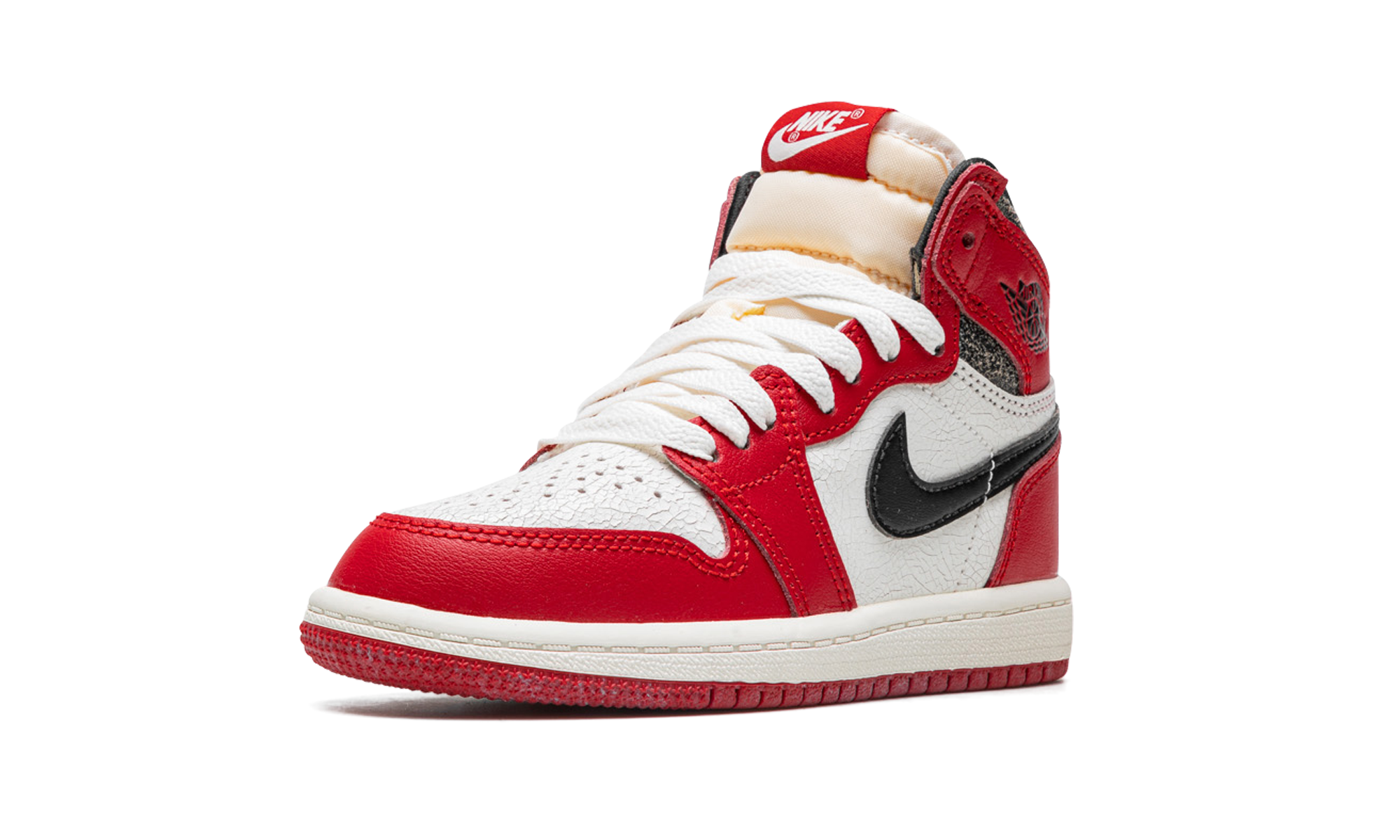 jordan 1 retro high og chicago lost and found ps+FD1412-612+left diagnol single view