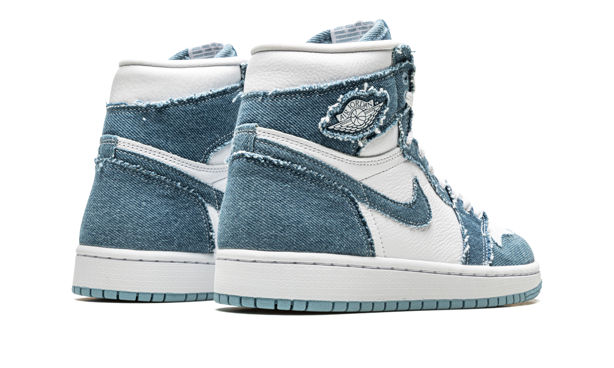 jordan 1 retro high og denim women s+DM9036-104+diagnol right behind view
