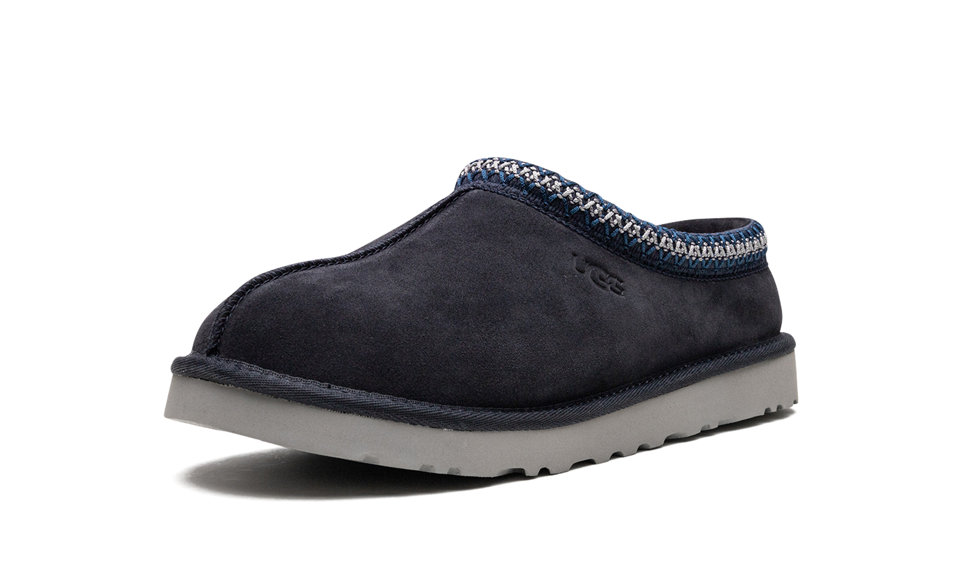 ugg tasman slipper true navy+5950-TNVY+left diagnol single view