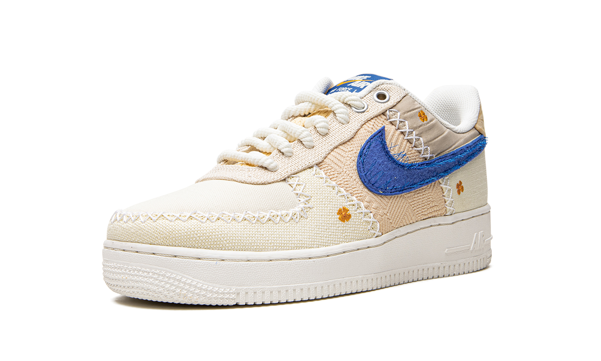 nike air force 1 low 07 40th anniversary edition la flea women s+DV2223-100+left diagnol single view