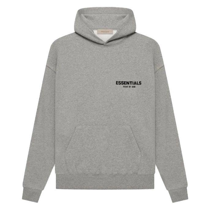 Fear of God Essentials Hoodie Dark Oatmeal (SS22)