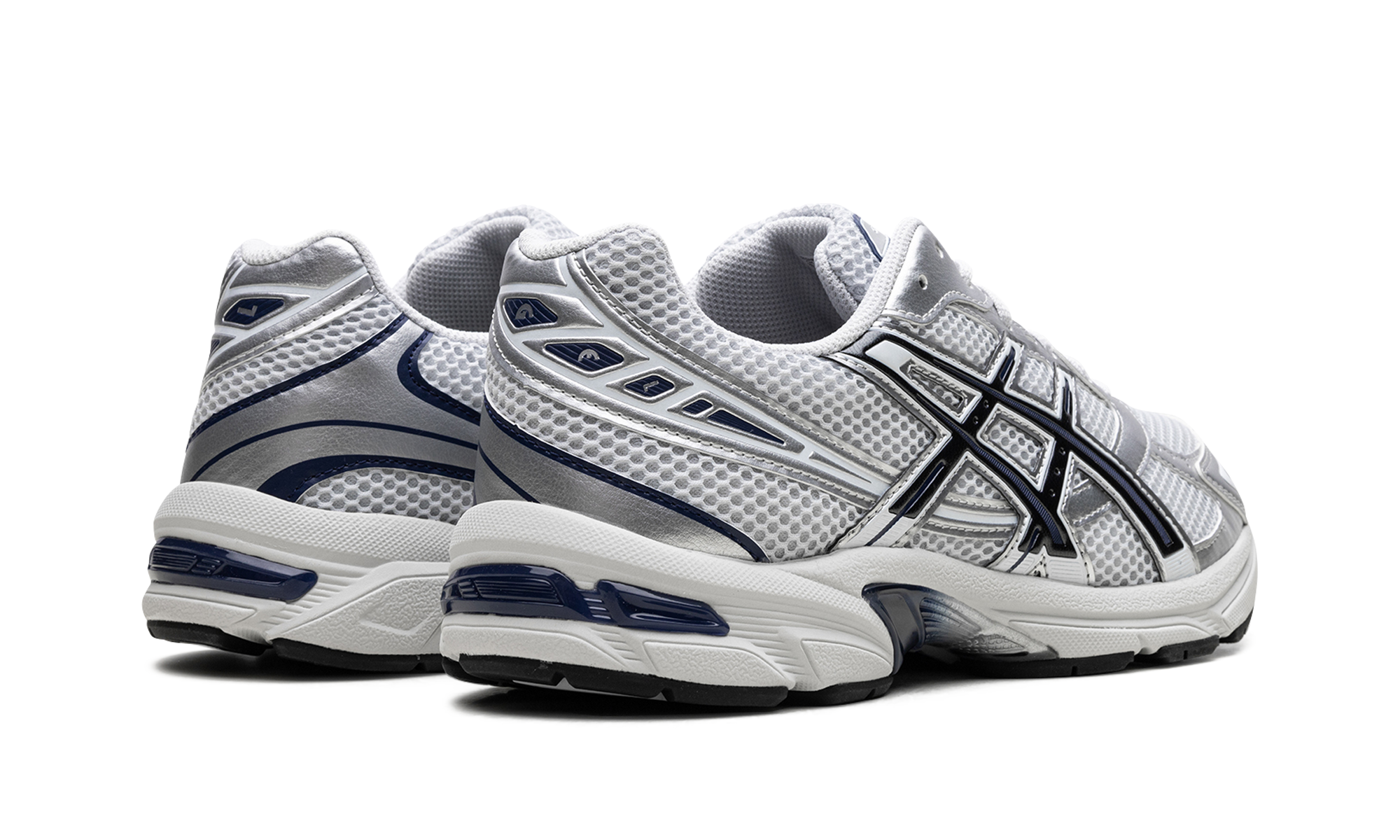 asics gel 1130 glacier grey black+1203A686-020+diagnol right behind view