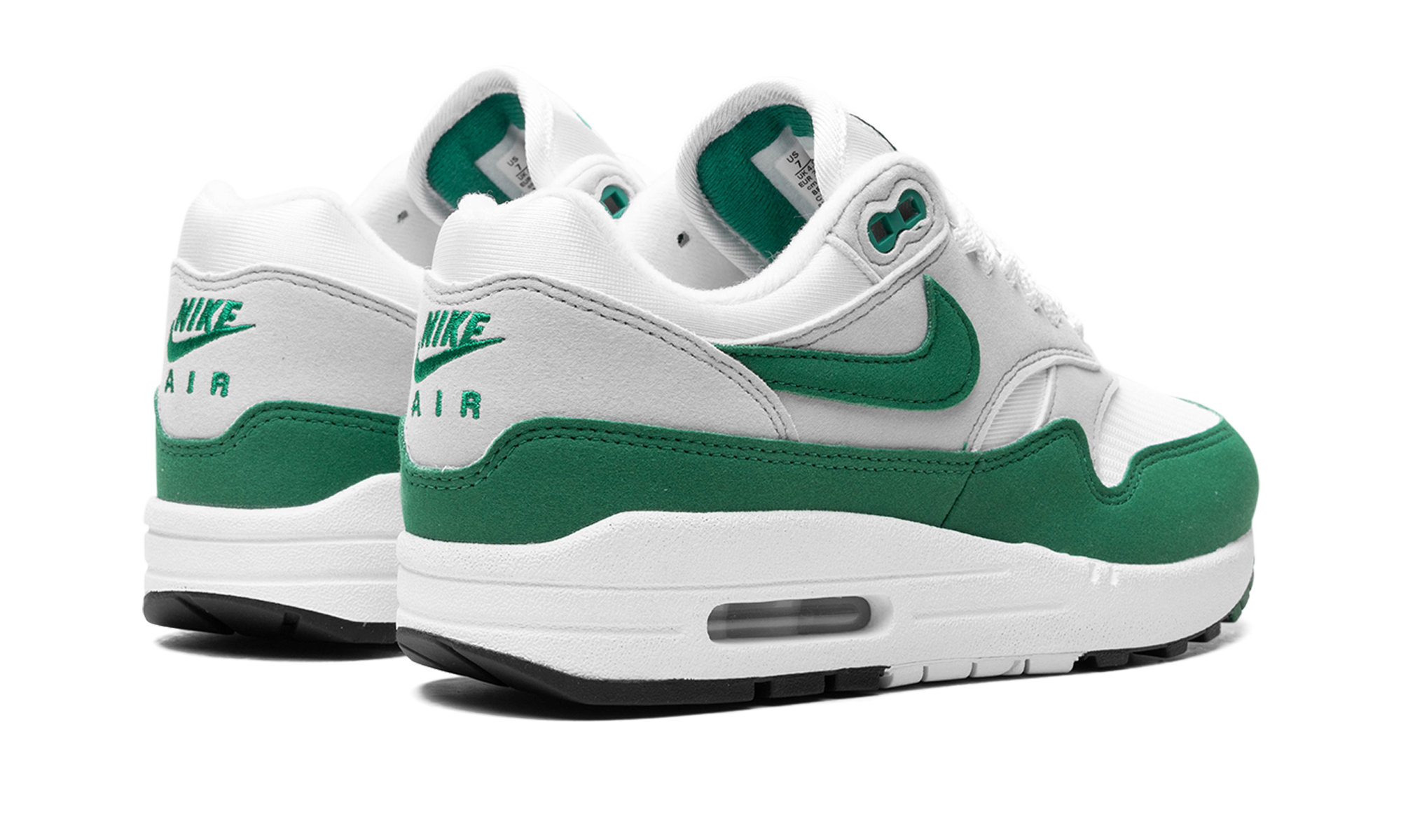 nike air max 1 87 malachite women s+DZ2628-003+diagnol right behind view