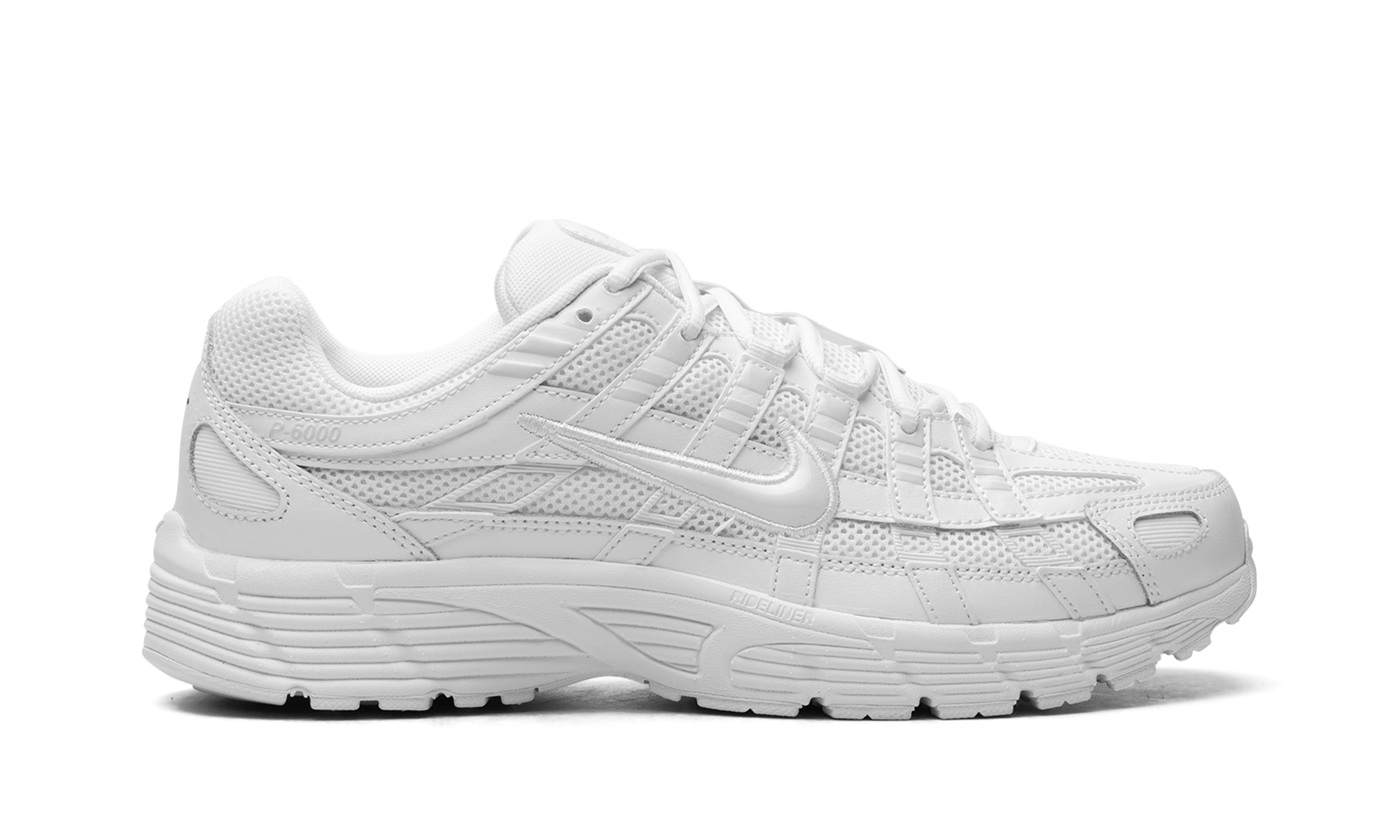 nike p 6000 triple white+CD6404-100+right view