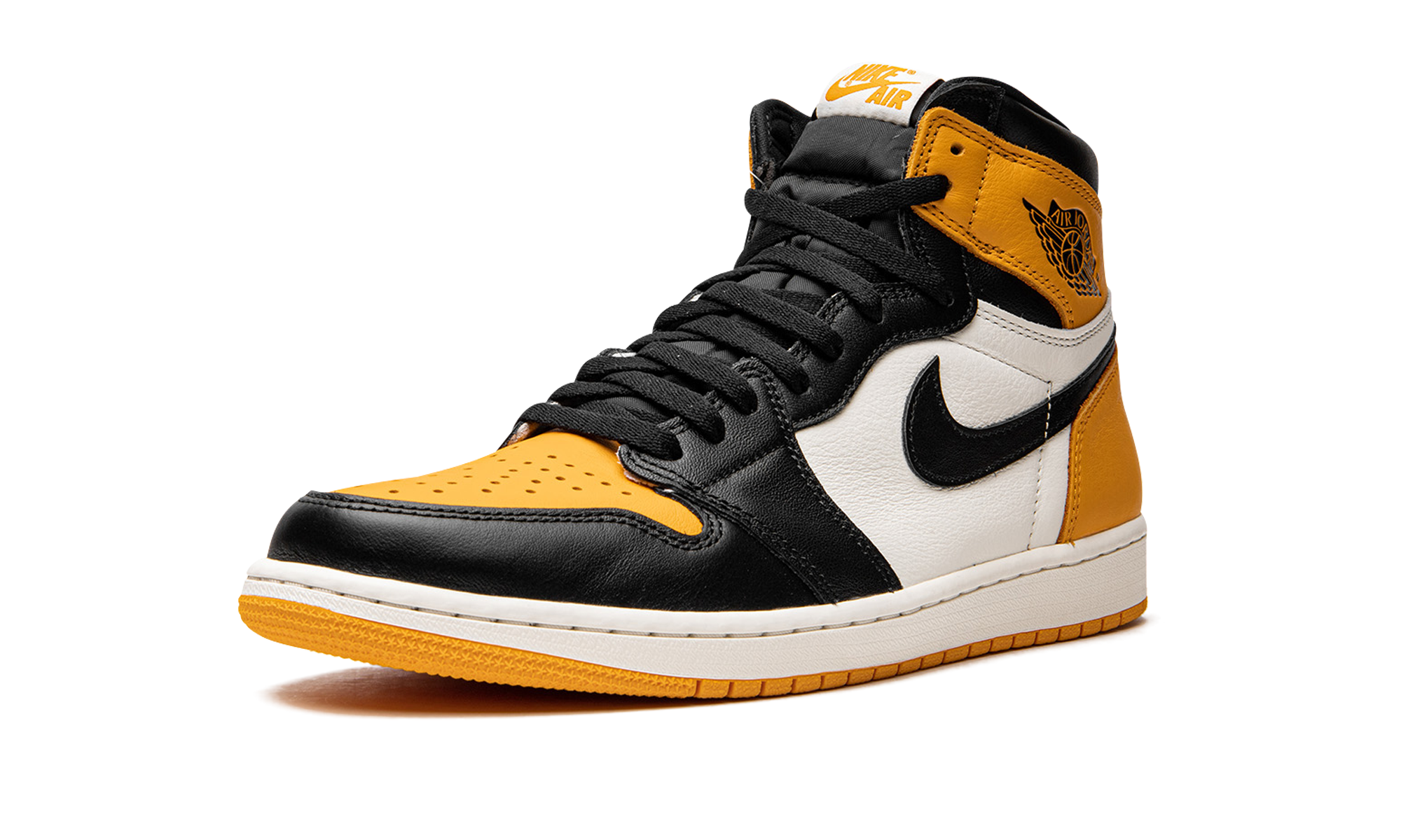 jordan 1 retro high og taxi+555088-711+left diagnol single view