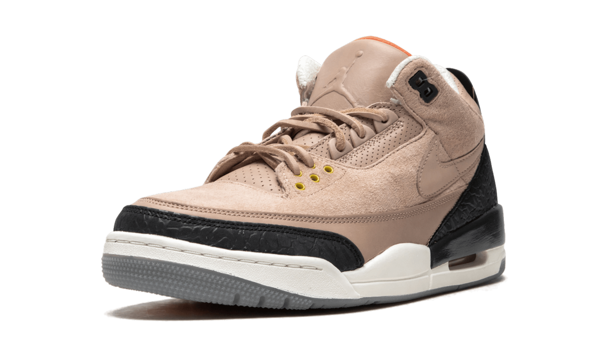 jordan 3 retro jth bio beige+AV6683-200+left diagnol single view