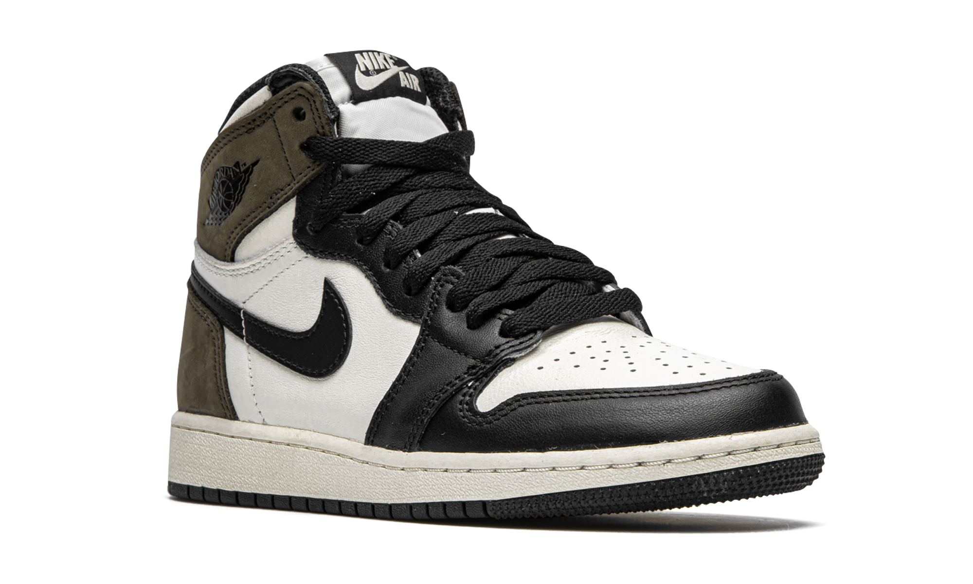 jordan 1 retro high dark mocha gs+575441-105+diagnol right view